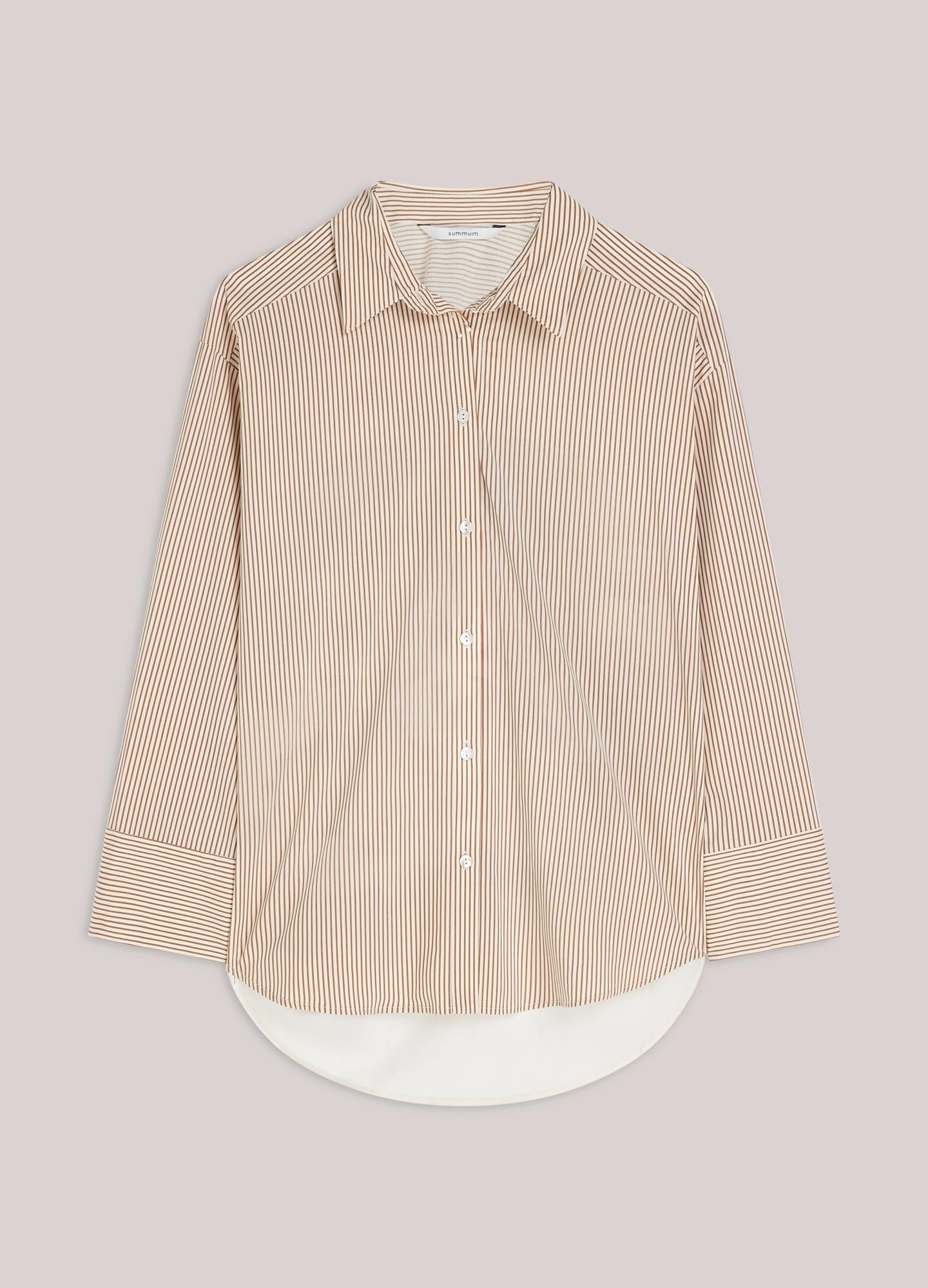 Statement Beige Flower Shirt - 2S3464