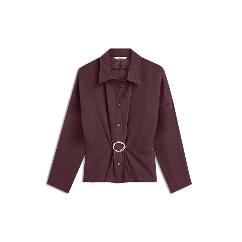 Dark Burgundy Shirt - 2s3524