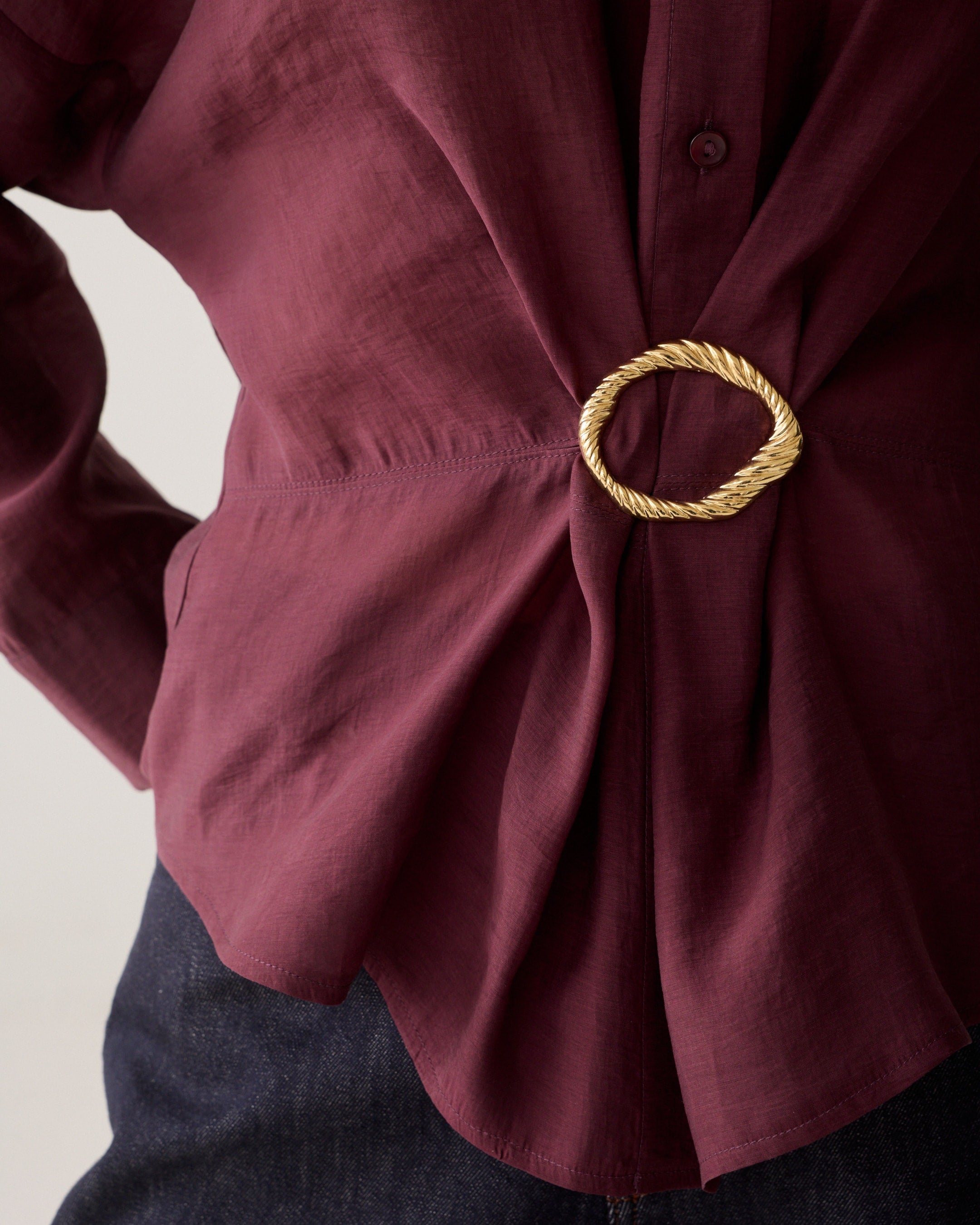 Dark Burgundy Shirt - 2s3524