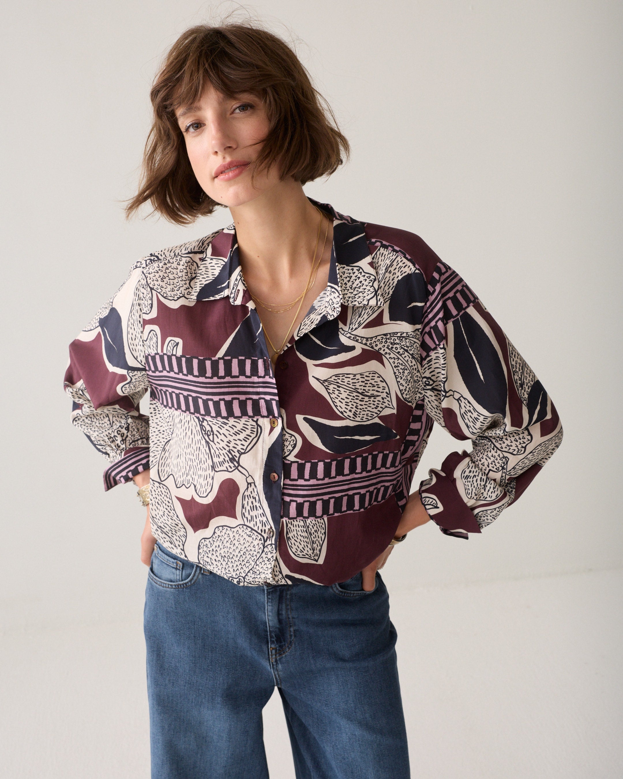 Multicolour Blouse - 2s3561