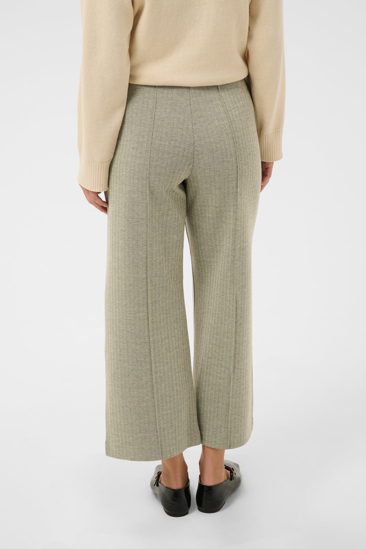 Ilisan Beetle Herringbone Trousers - 30305656