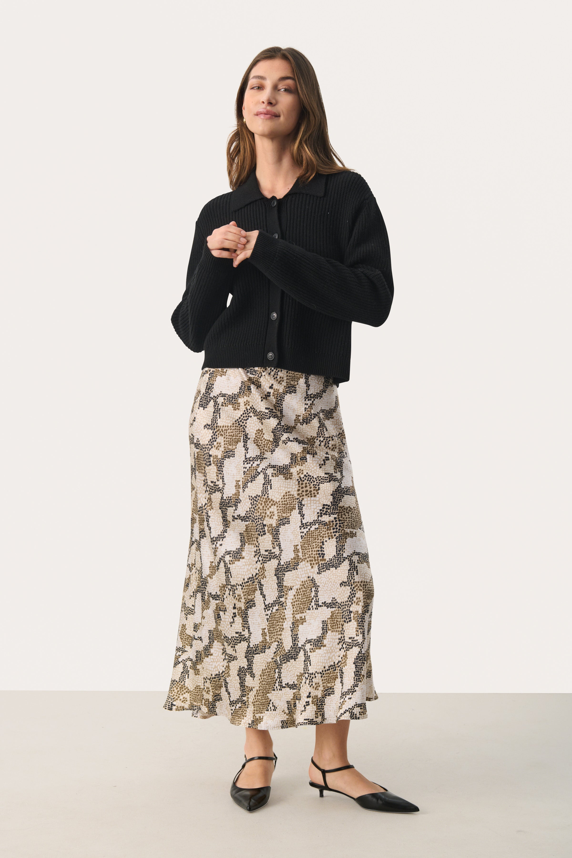 Laurina Snake Print Skirt - 30308872