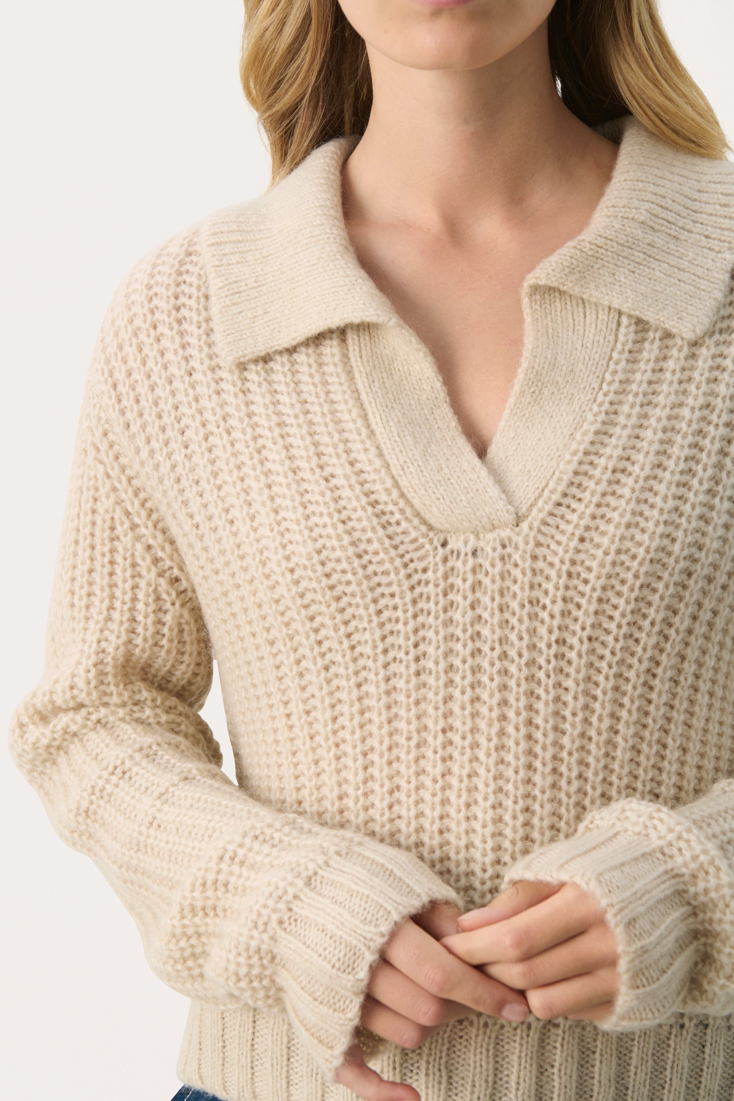 Lieli Collared Sweater - 30308935
