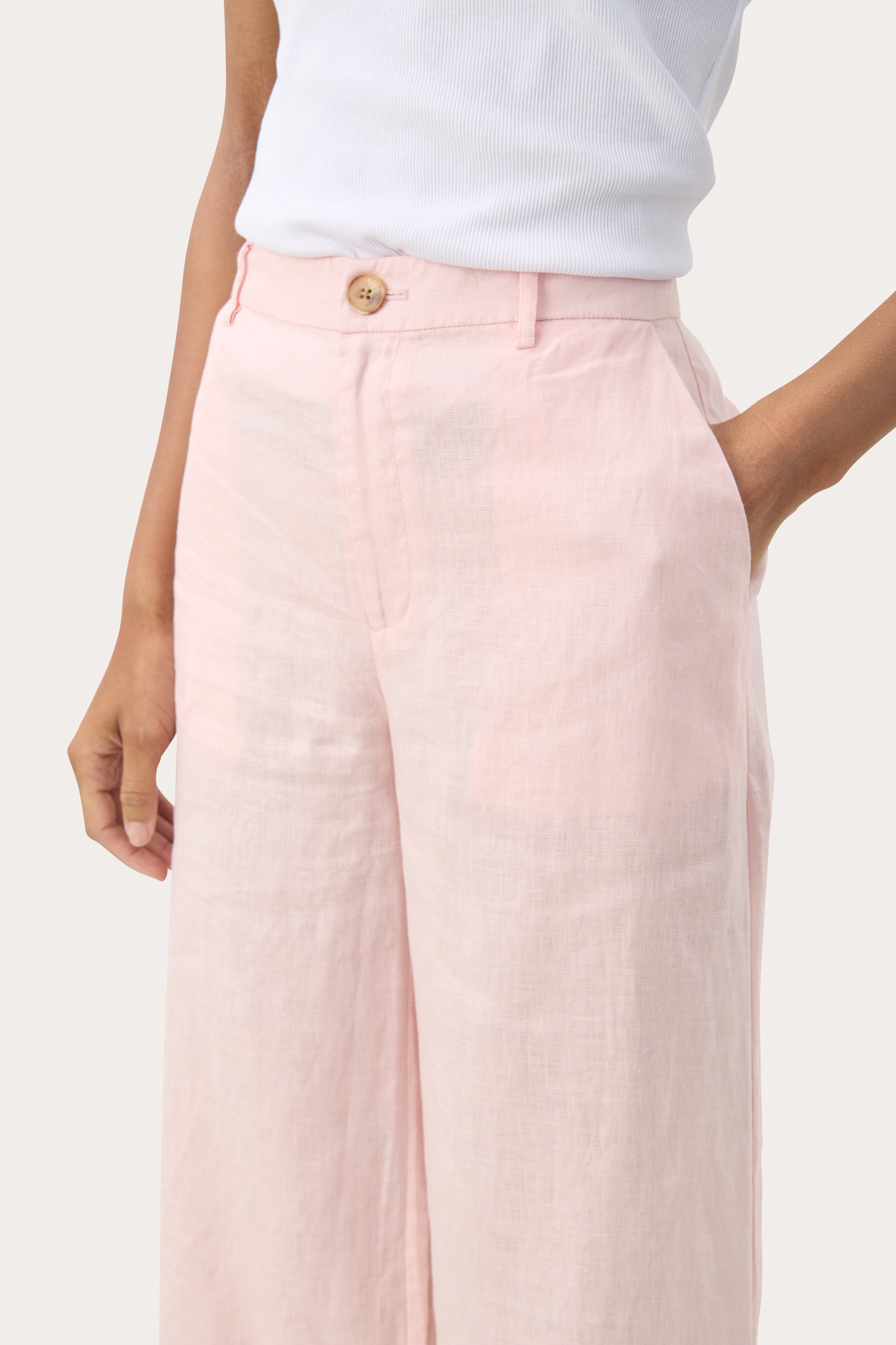 Ninnes Lotus Linen Trousers - 30309564
