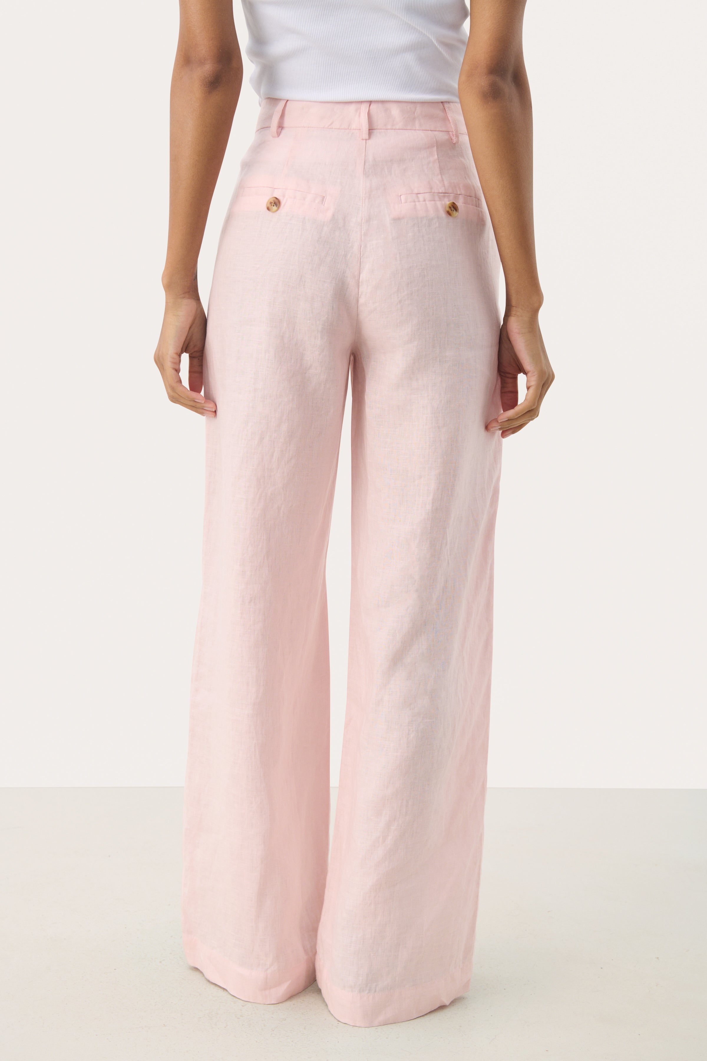 Ninnes Lotus Linen Trousers - 30309564