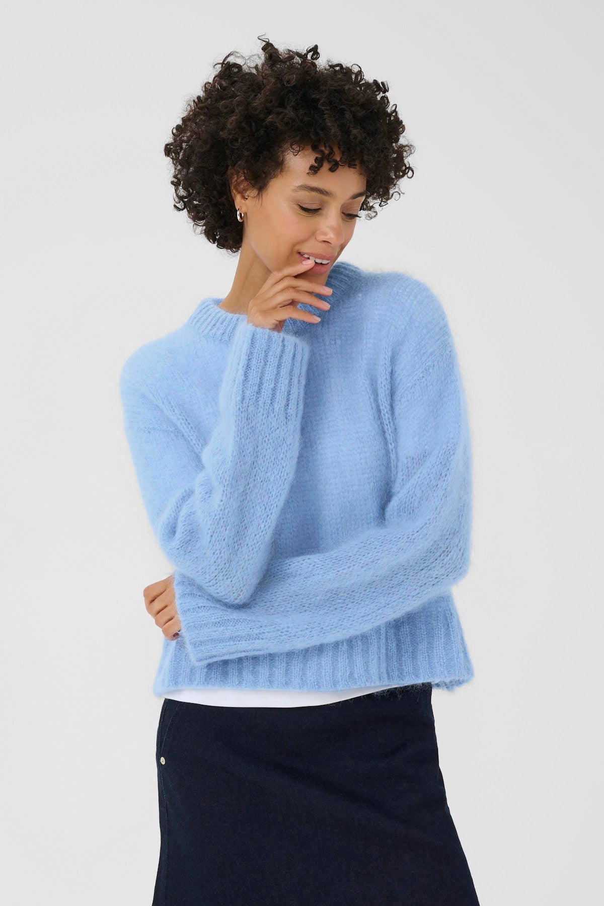 Sille Vista Blue Sweater - 30310023