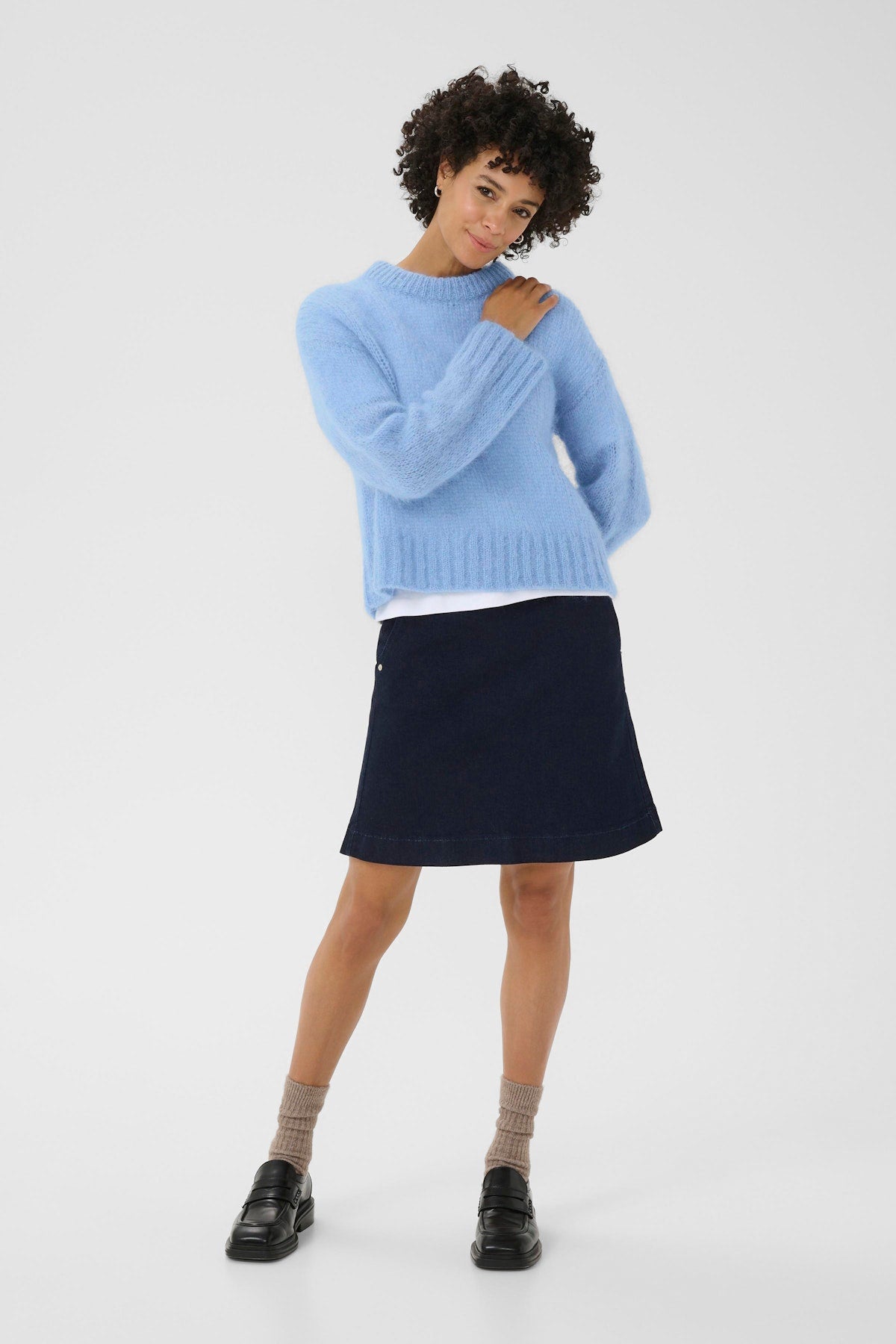 Sille Vista Blue Sweater - 30310023