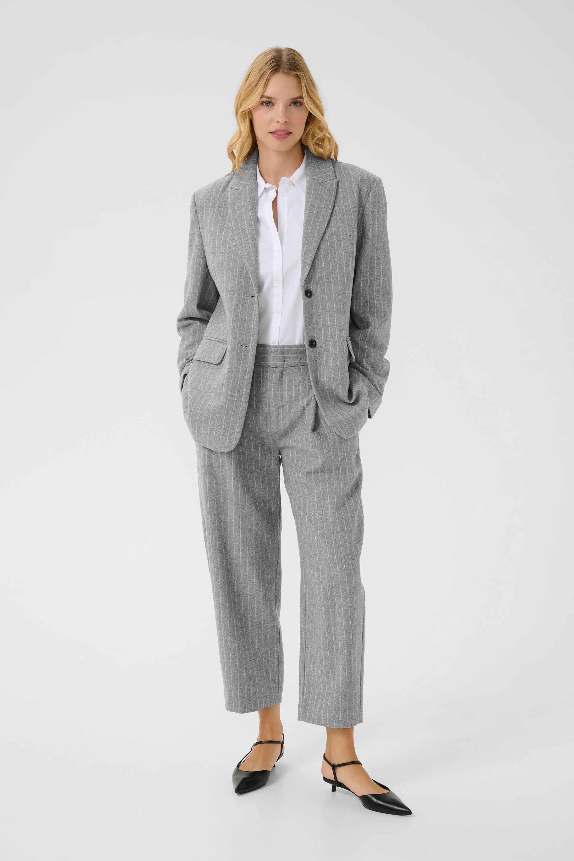 Solbritt Grey Trousers - 30310041