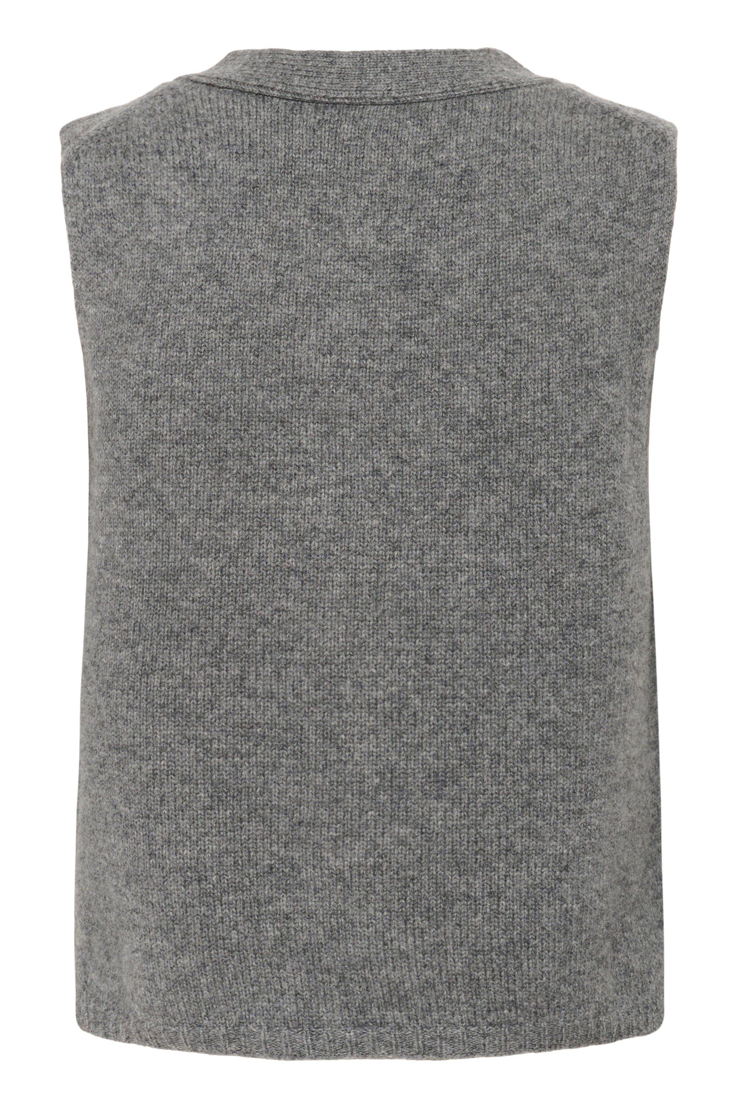 Sylva Grey Knit Waistcoat - 30310052