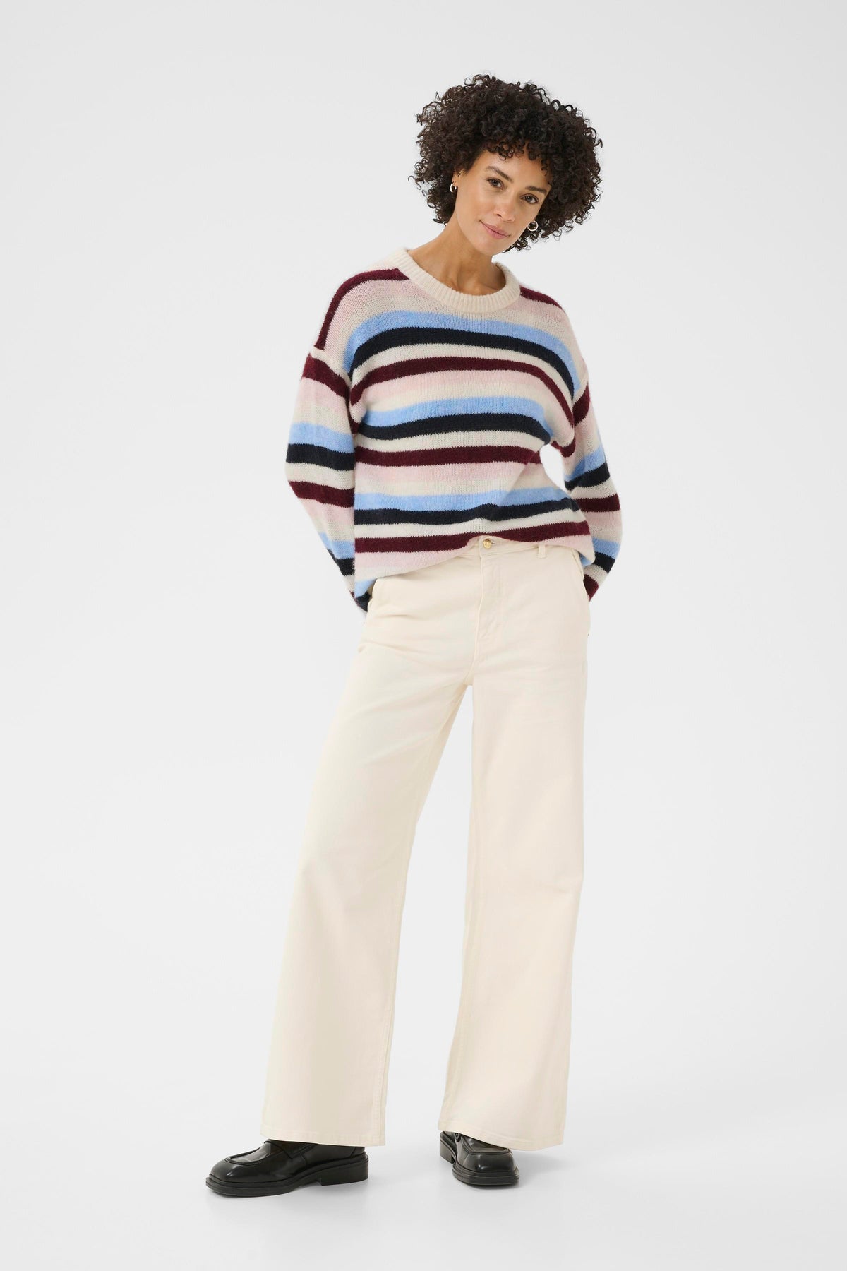 Spencer Multi Stripe Sweater - 30310074