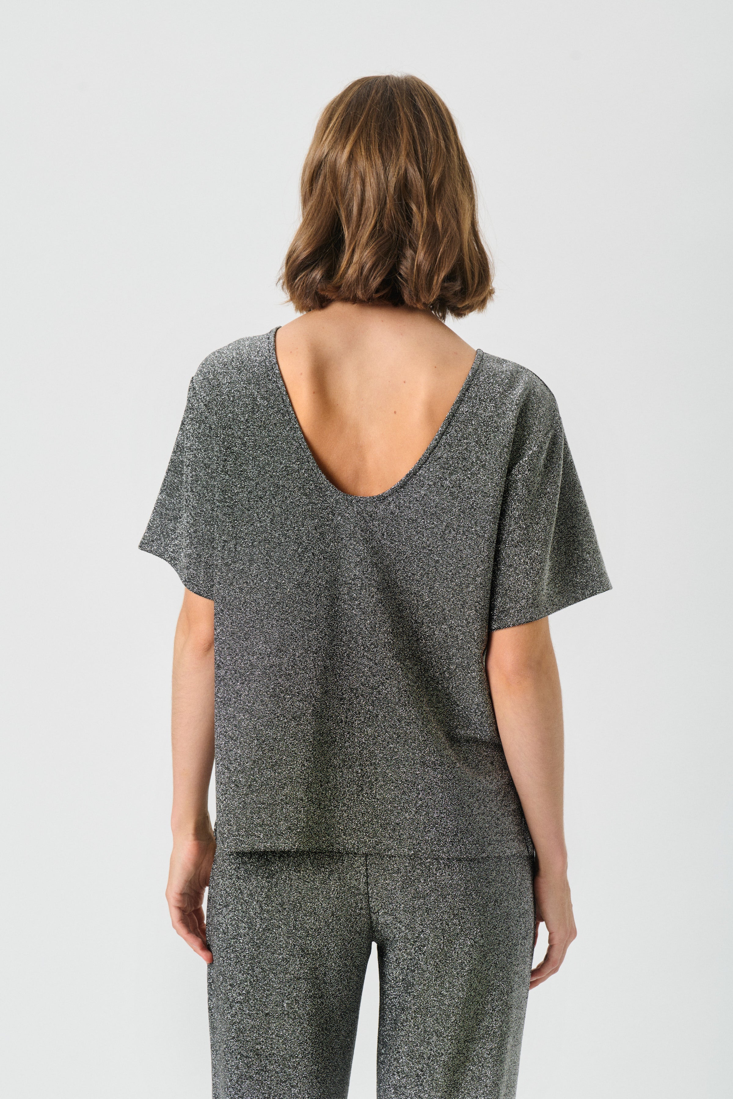 Black Shimmer Verrona Top - 30310273