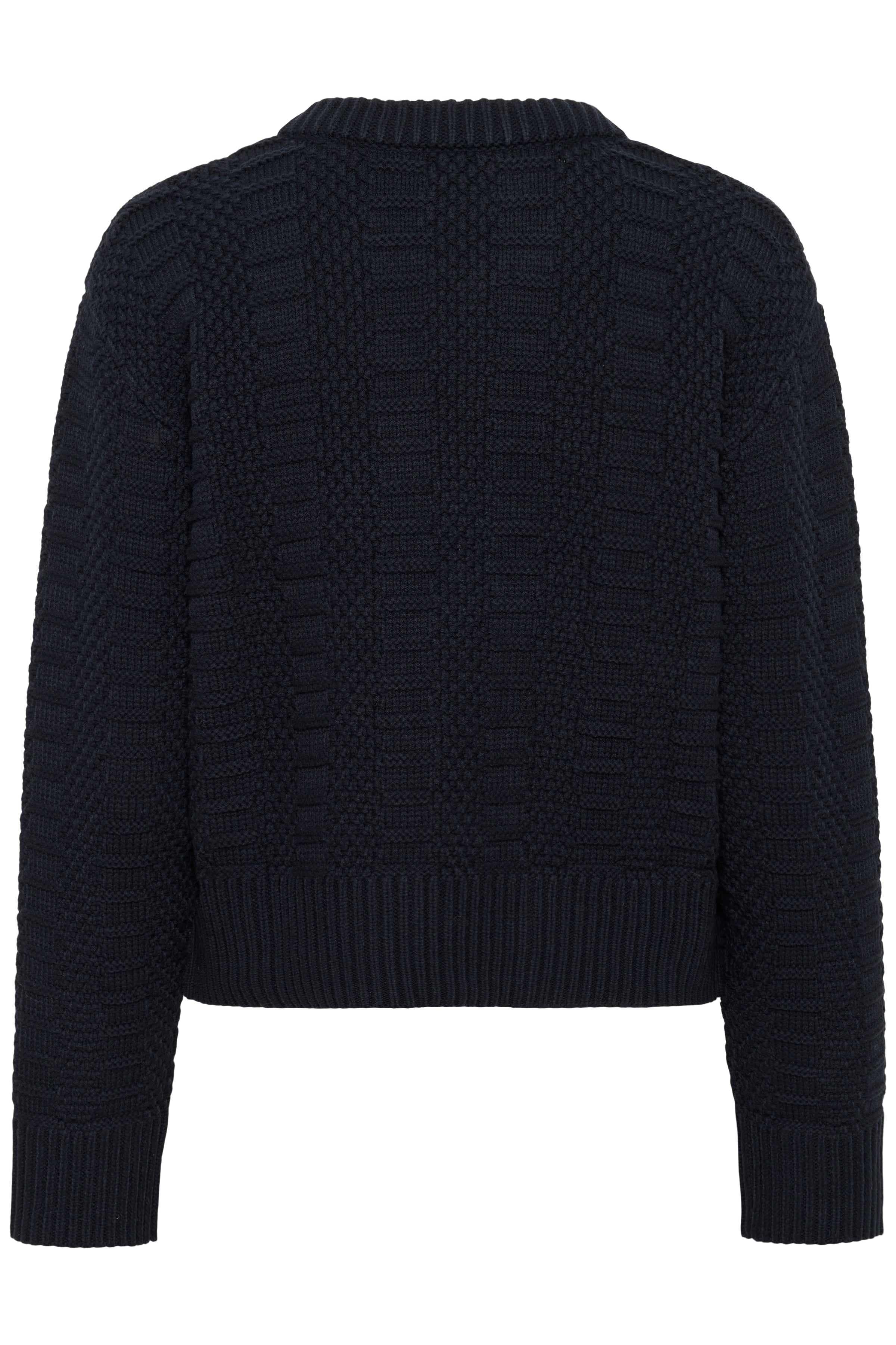 Aniela Dark Navy Zip Cardigan - 30310397