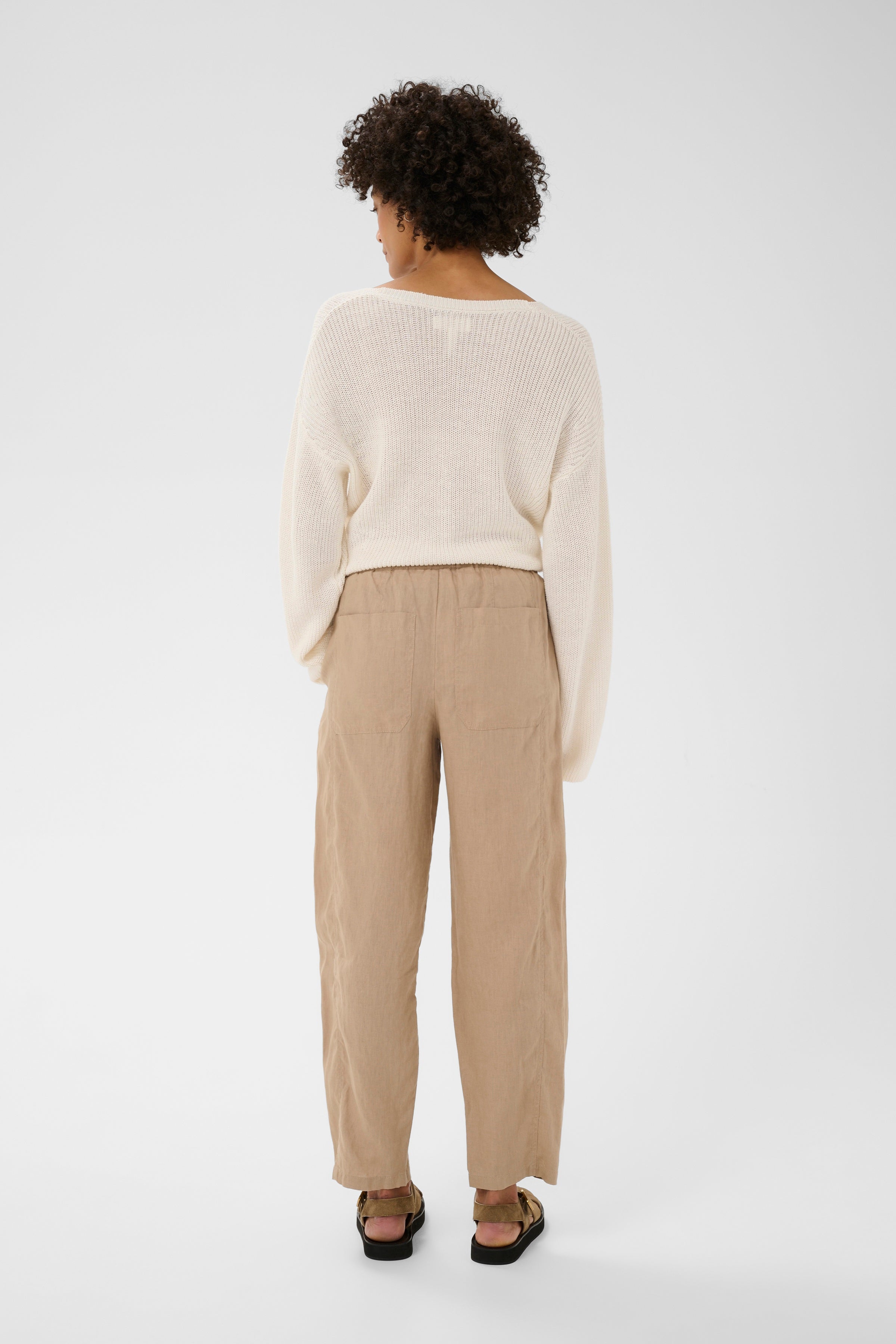 Atima Silver Mink Trousers - 30310410