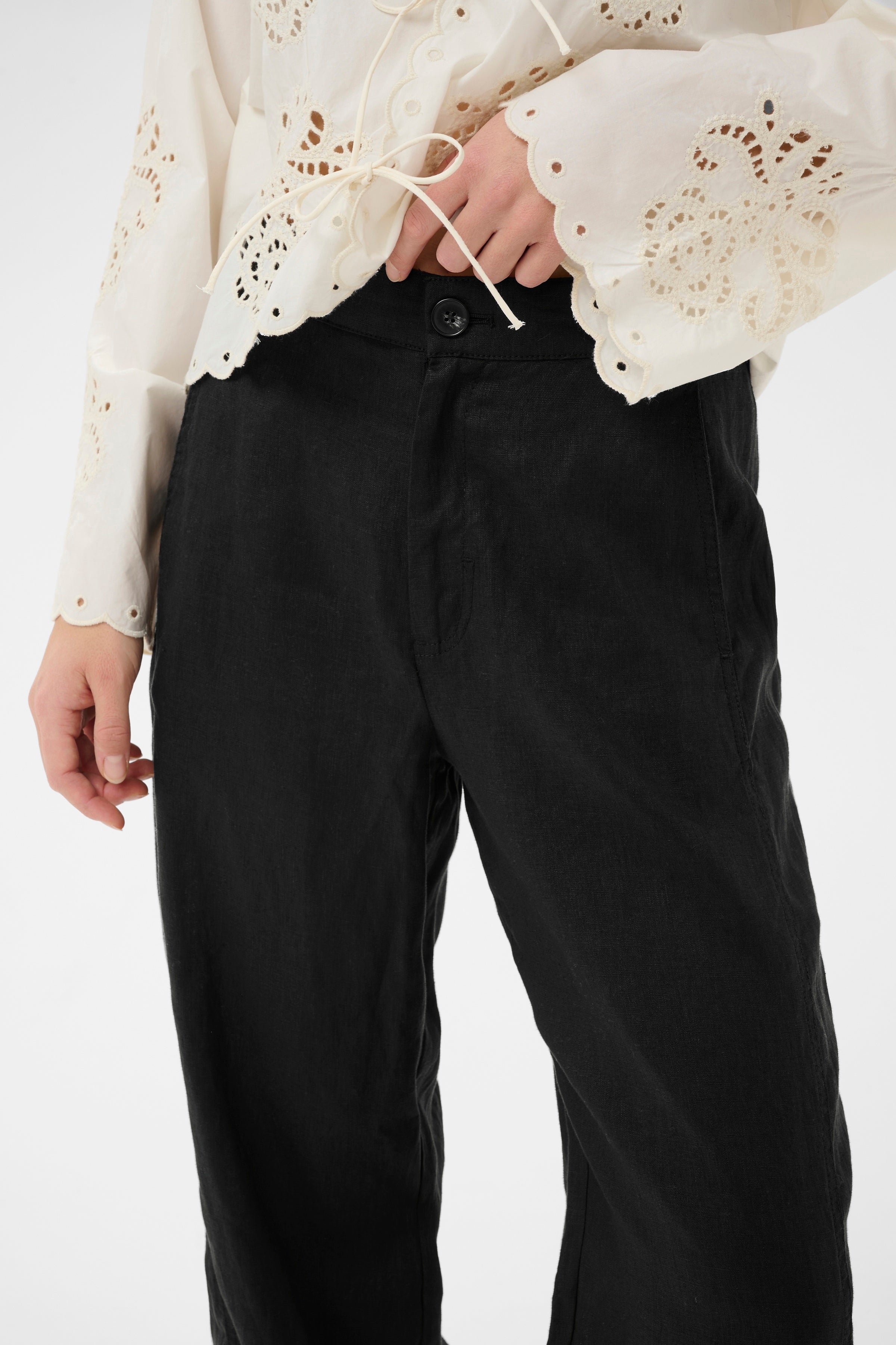 Atima Black Trousers - 30310410