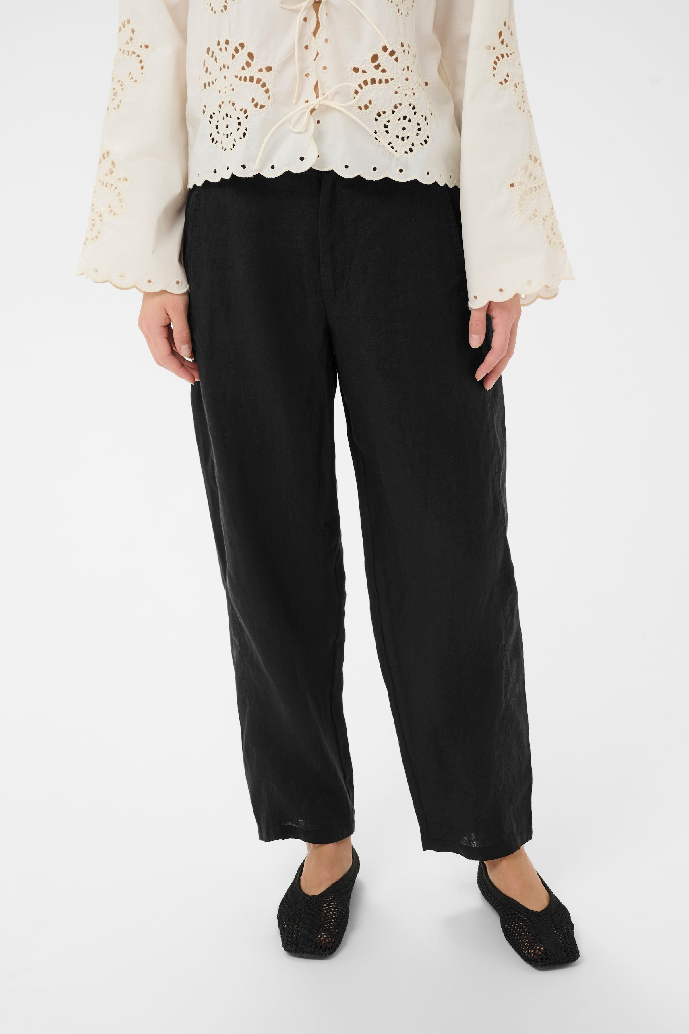 Atima Black Trousers - 30310410