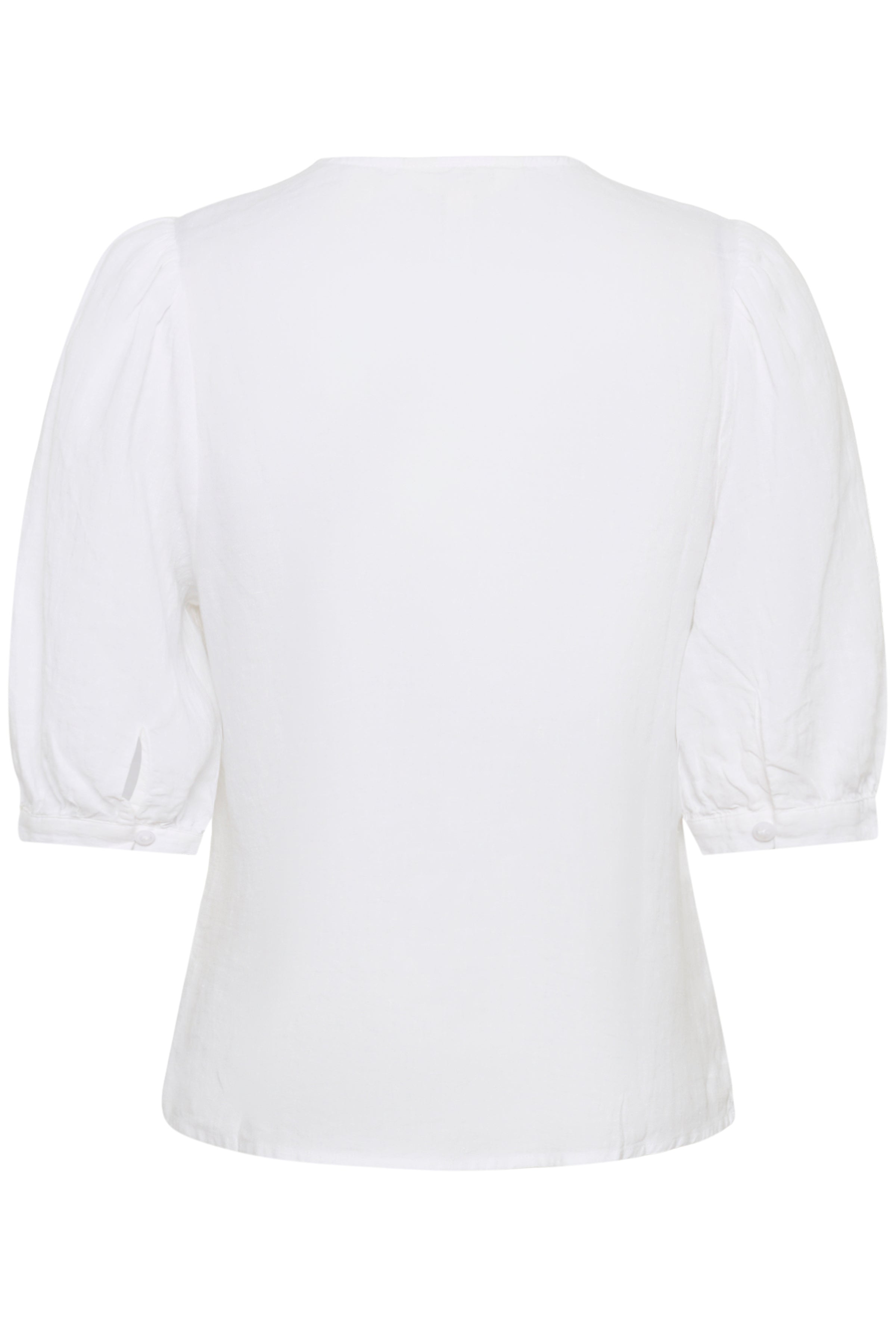 Azra White Linen Shirt - 30310416