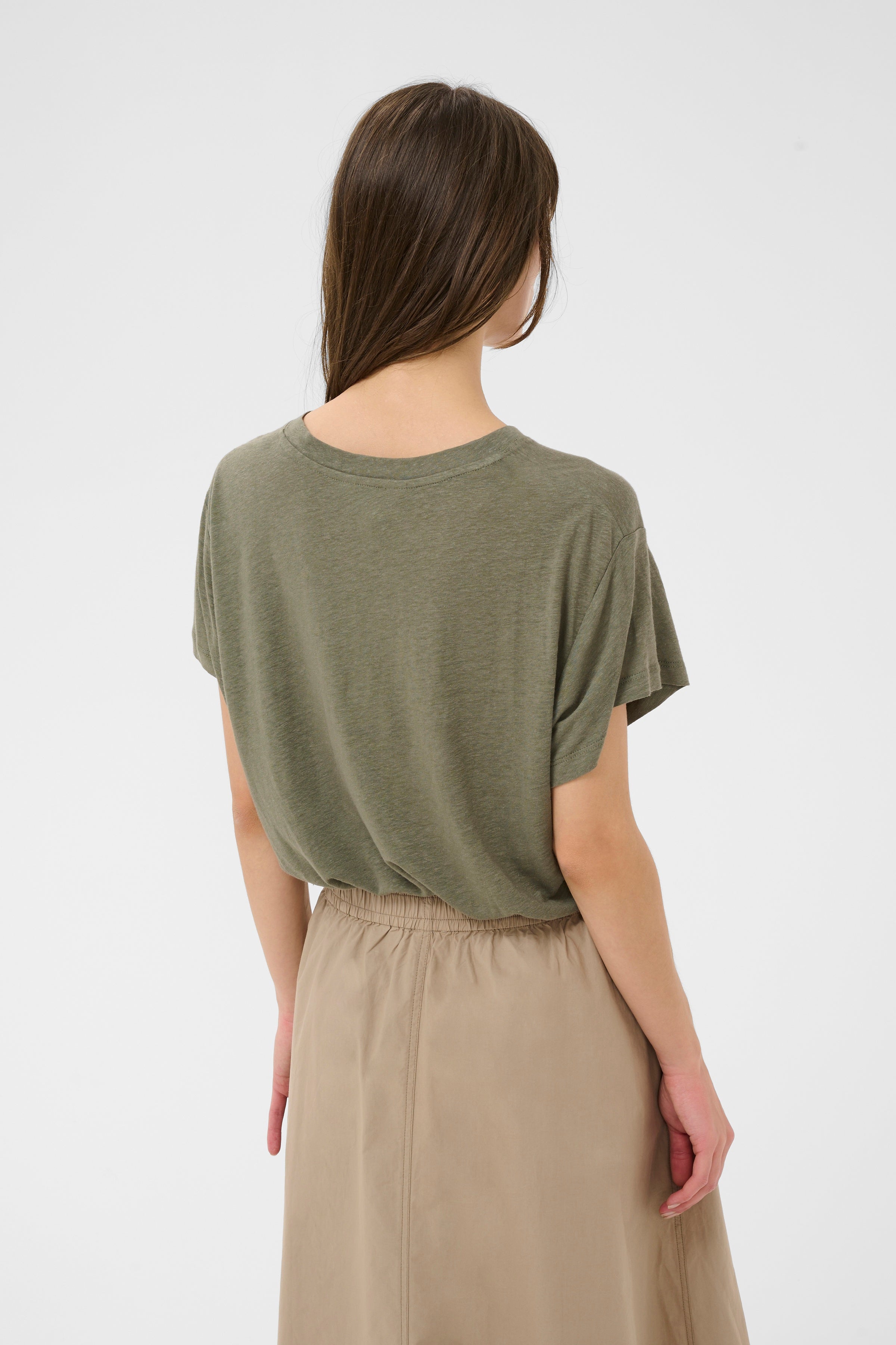 Anemona Smokey Olive T-Shirt - 30310459