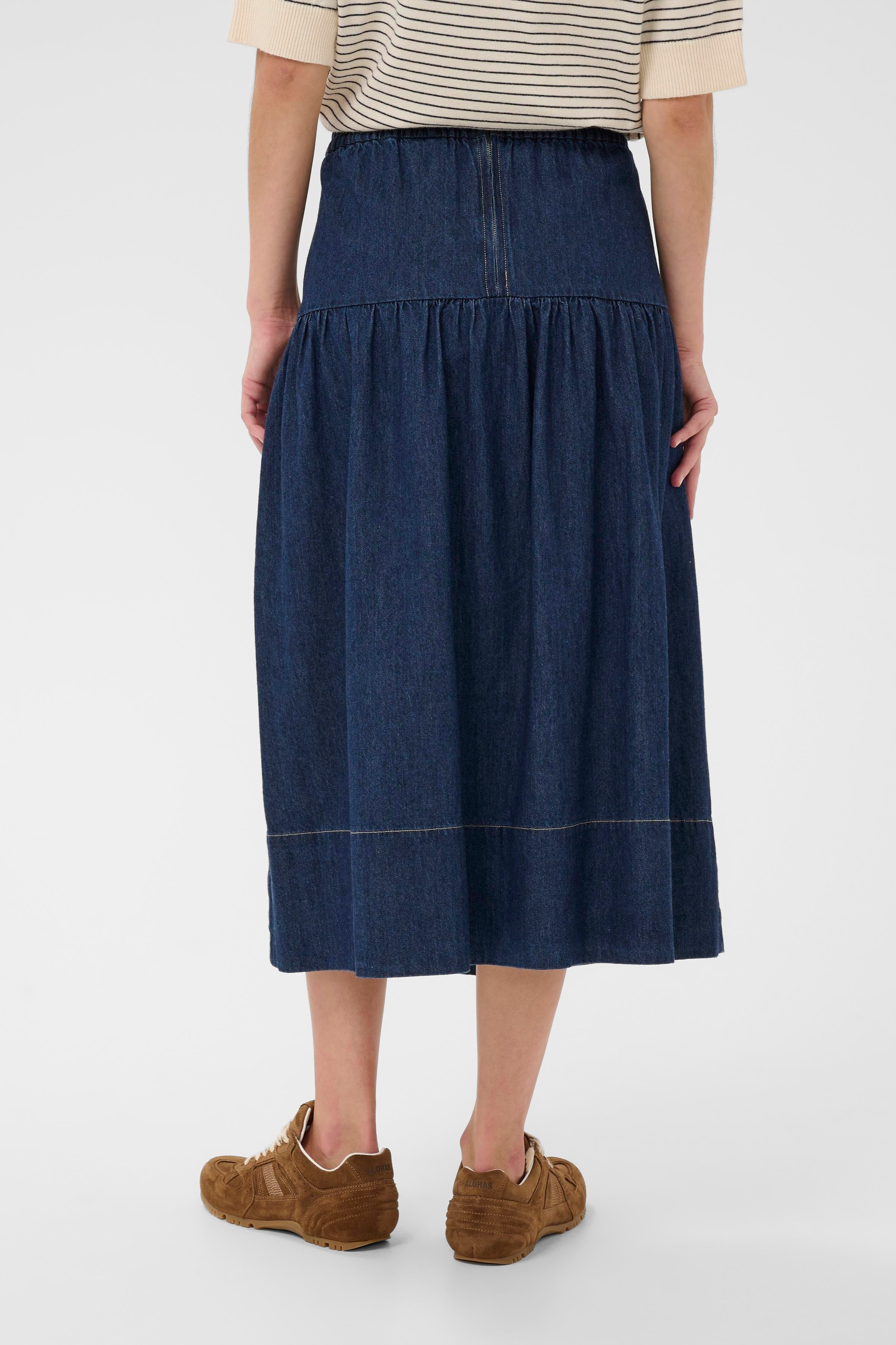 Nellia Dark Denim Skirt - 30310489