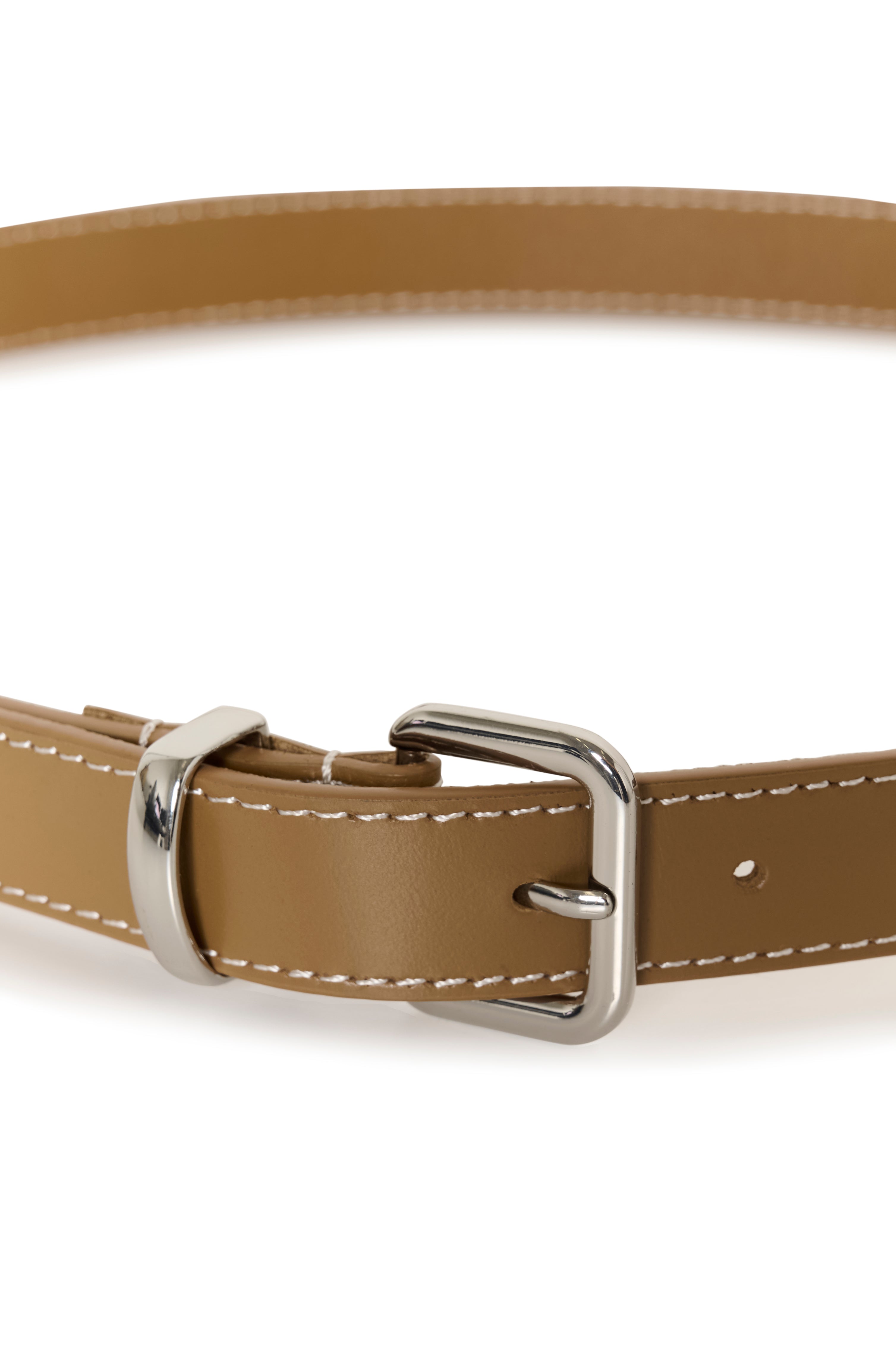 Ashlie Tobacco Leather Belt - 30310493