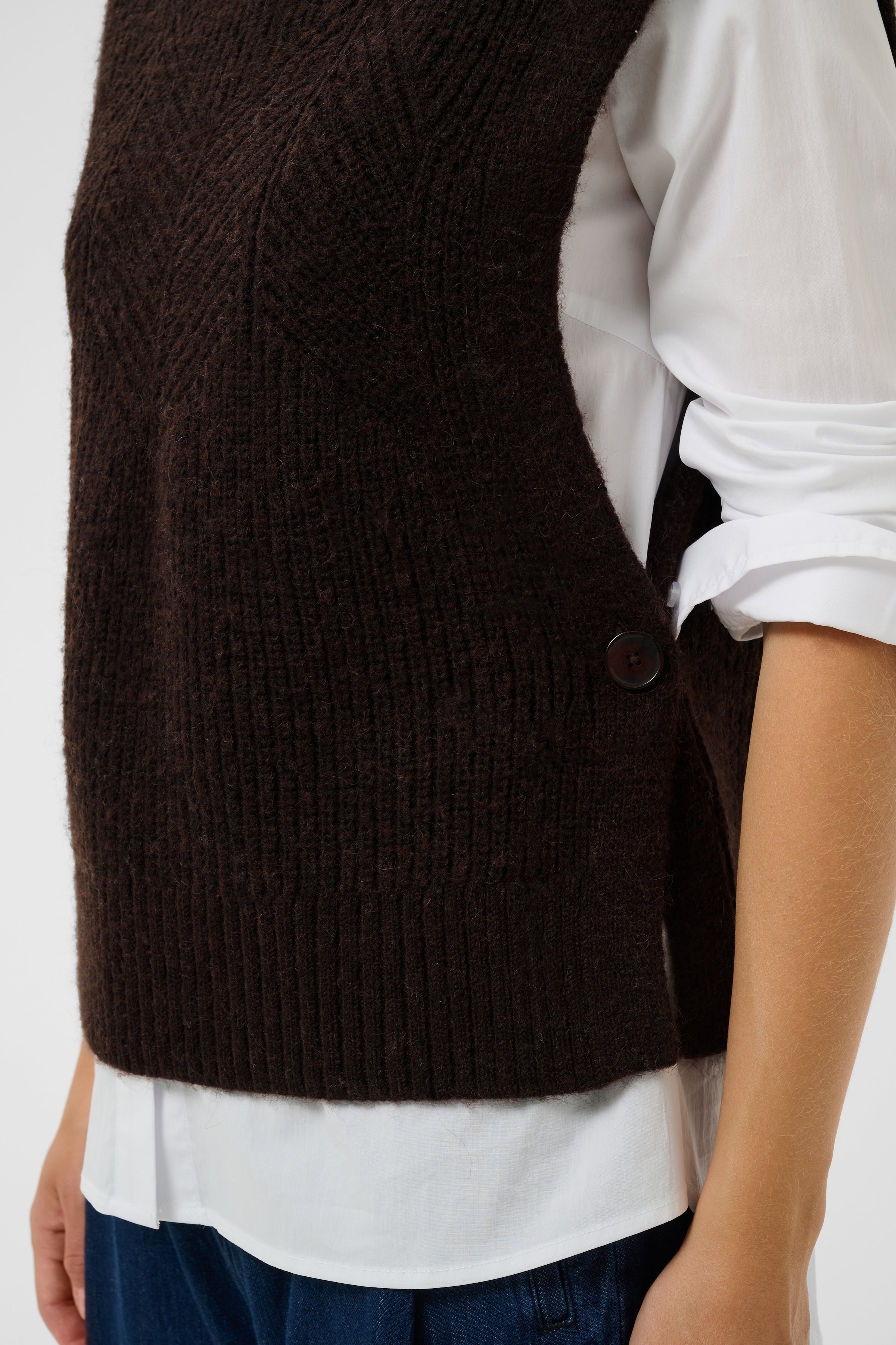 Charlye Mole Melange Slipover - 30310831