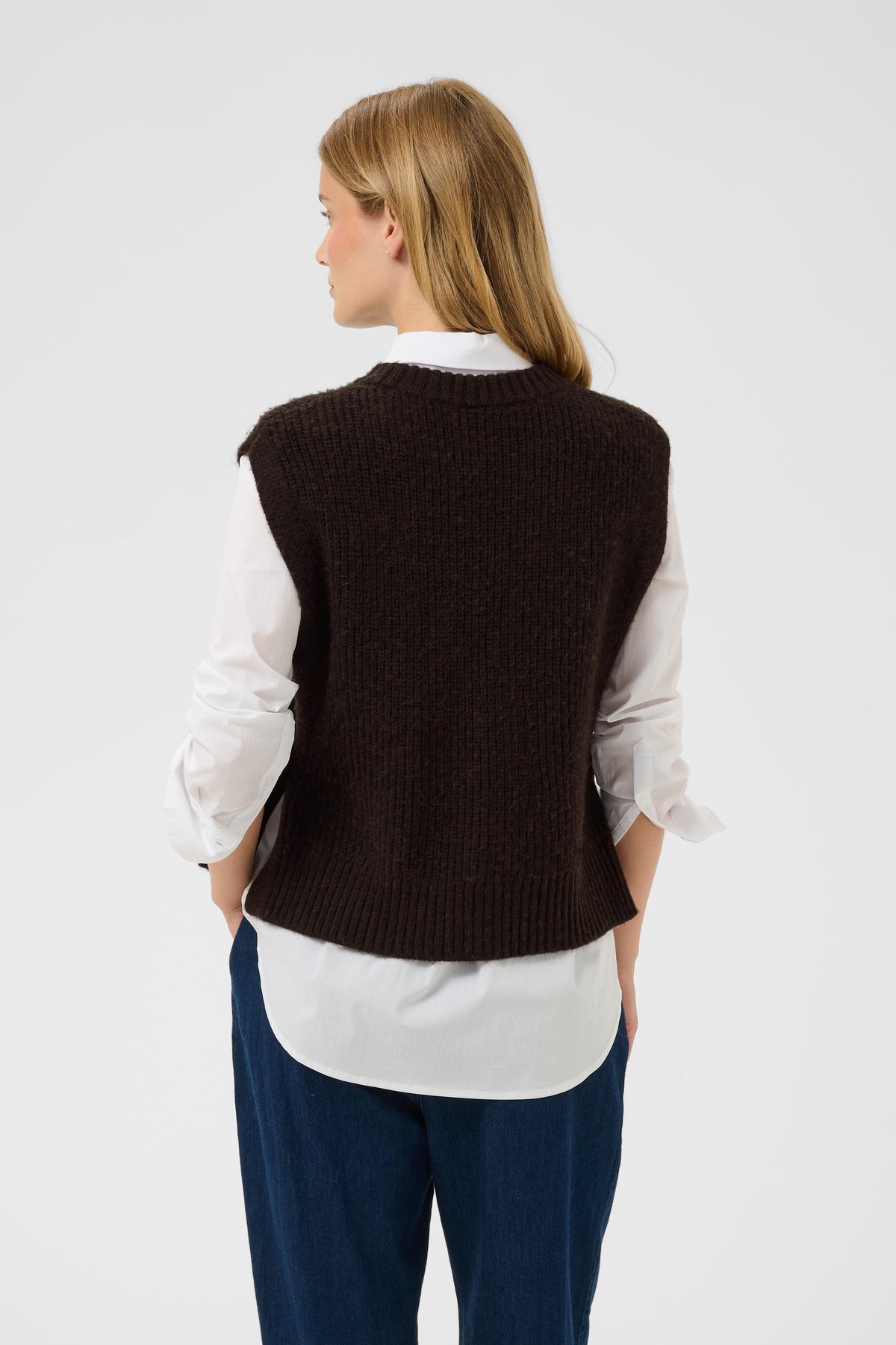 Charlye Mole Melange Slipover - 30310831