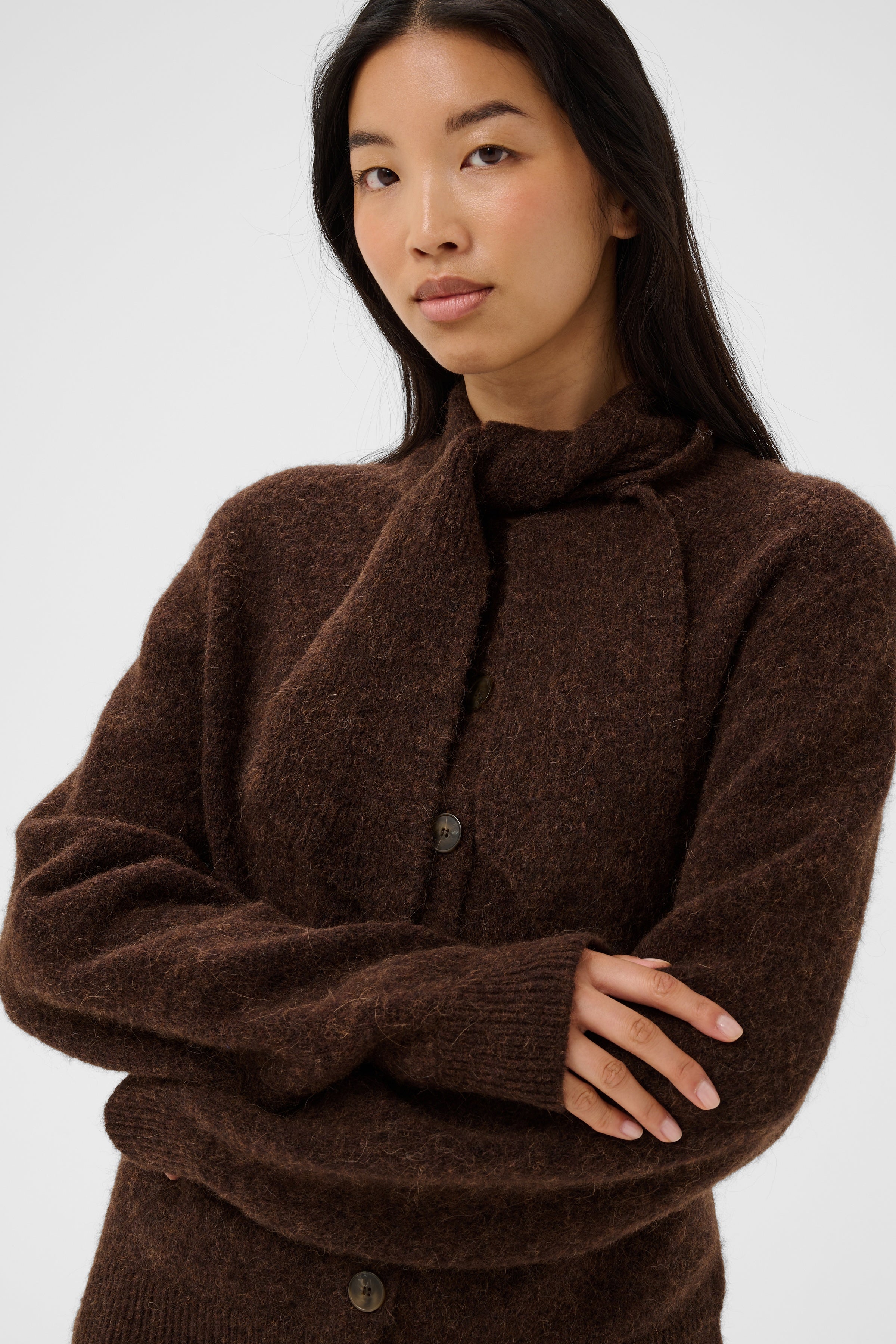 Chanie Brown Cardigan - 30310843