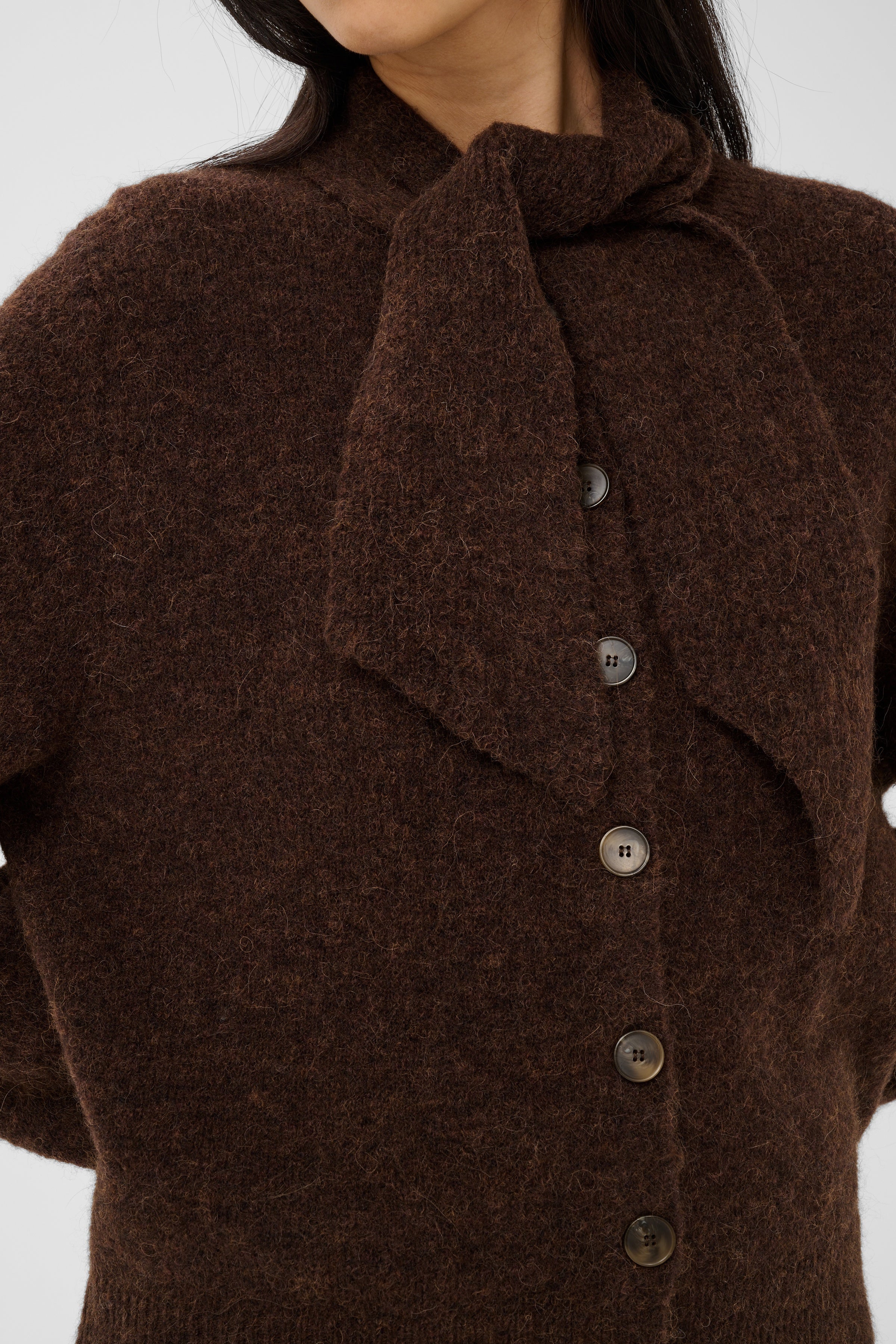 Chanie Brown Cardigan - 30310843