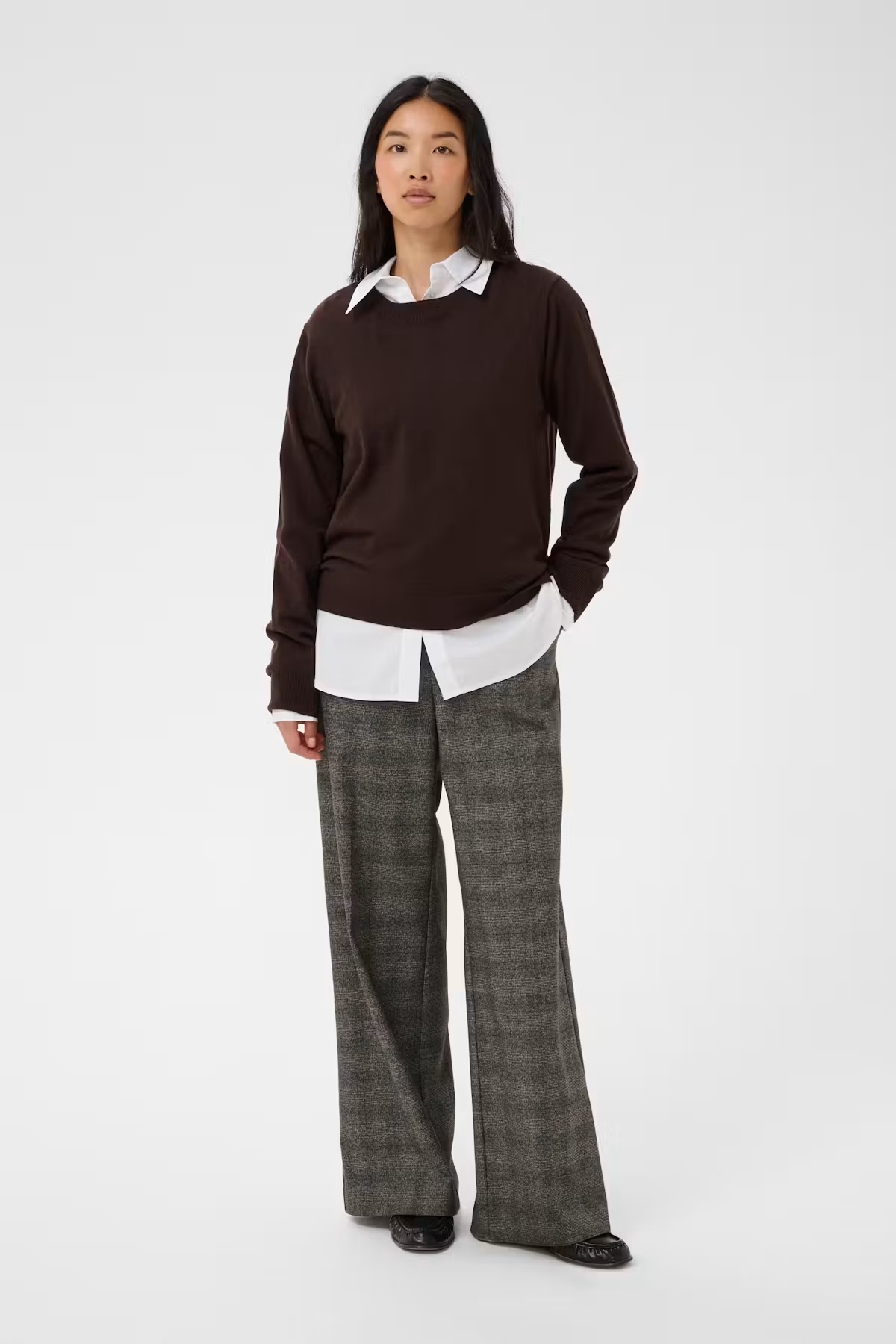 Ninni Black Check Trousers - 30310883