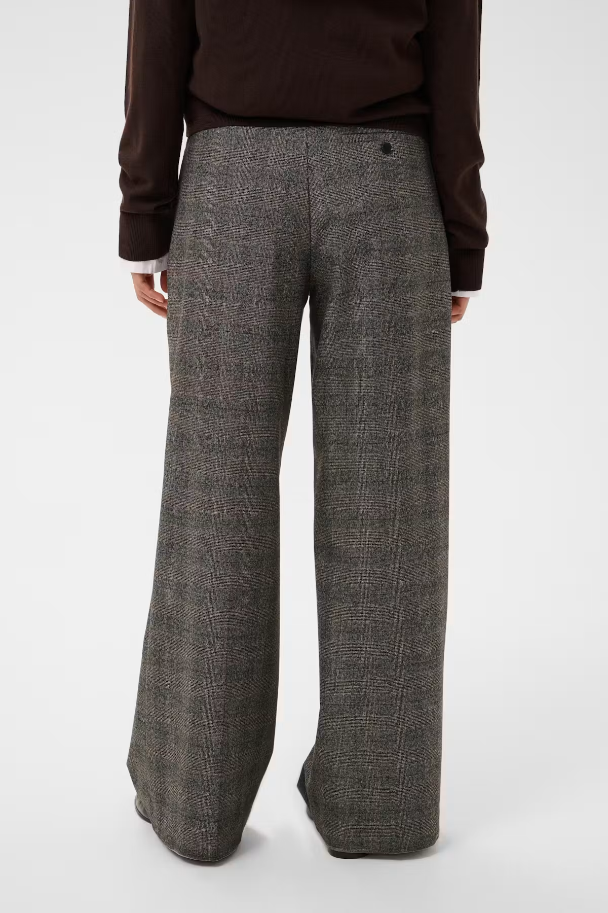 Ninni Black Check Trousers - 30310883