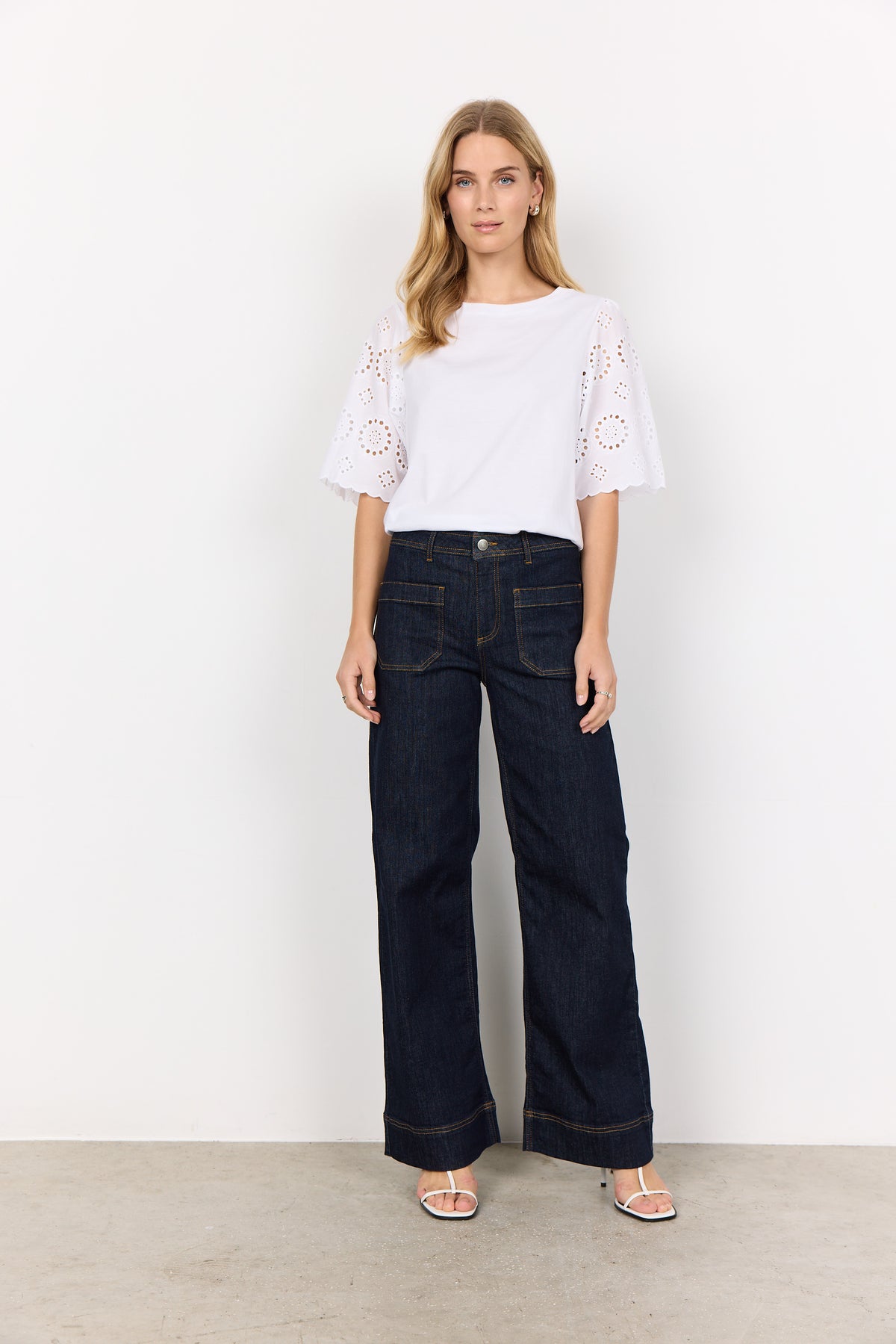 Kimberly 21-B Blue Denim Jeans - 40088