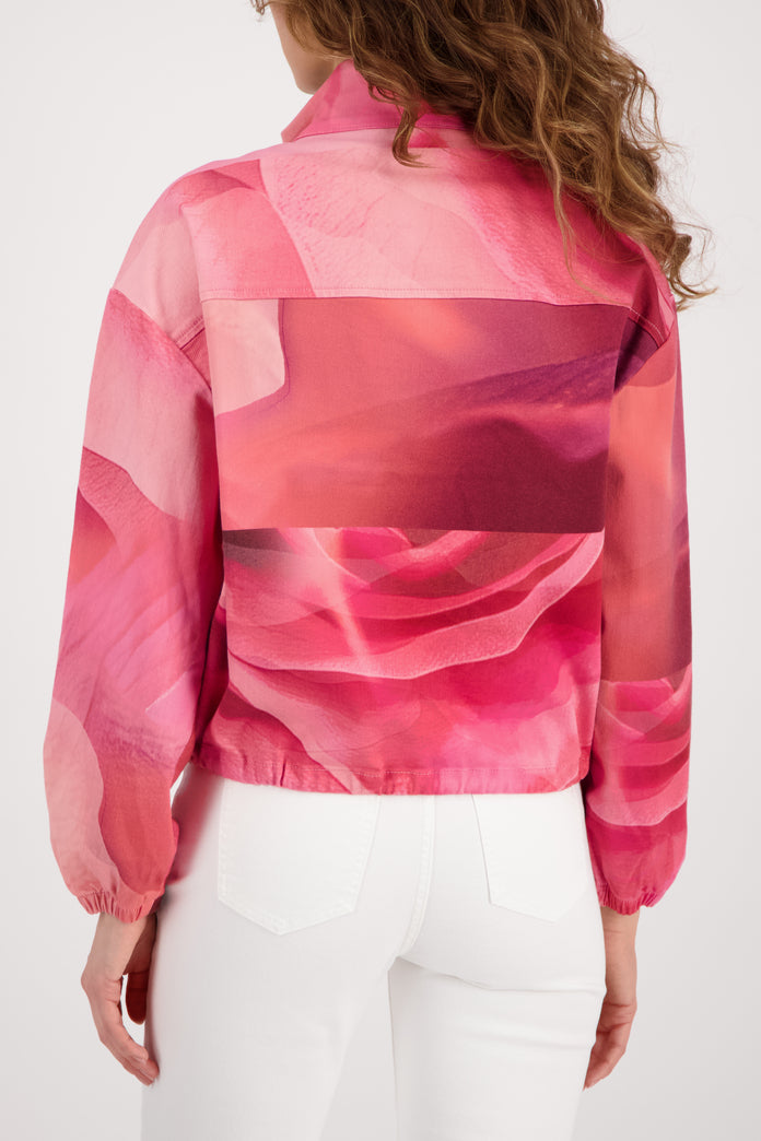 Spring Flower Print Jacket - 410331