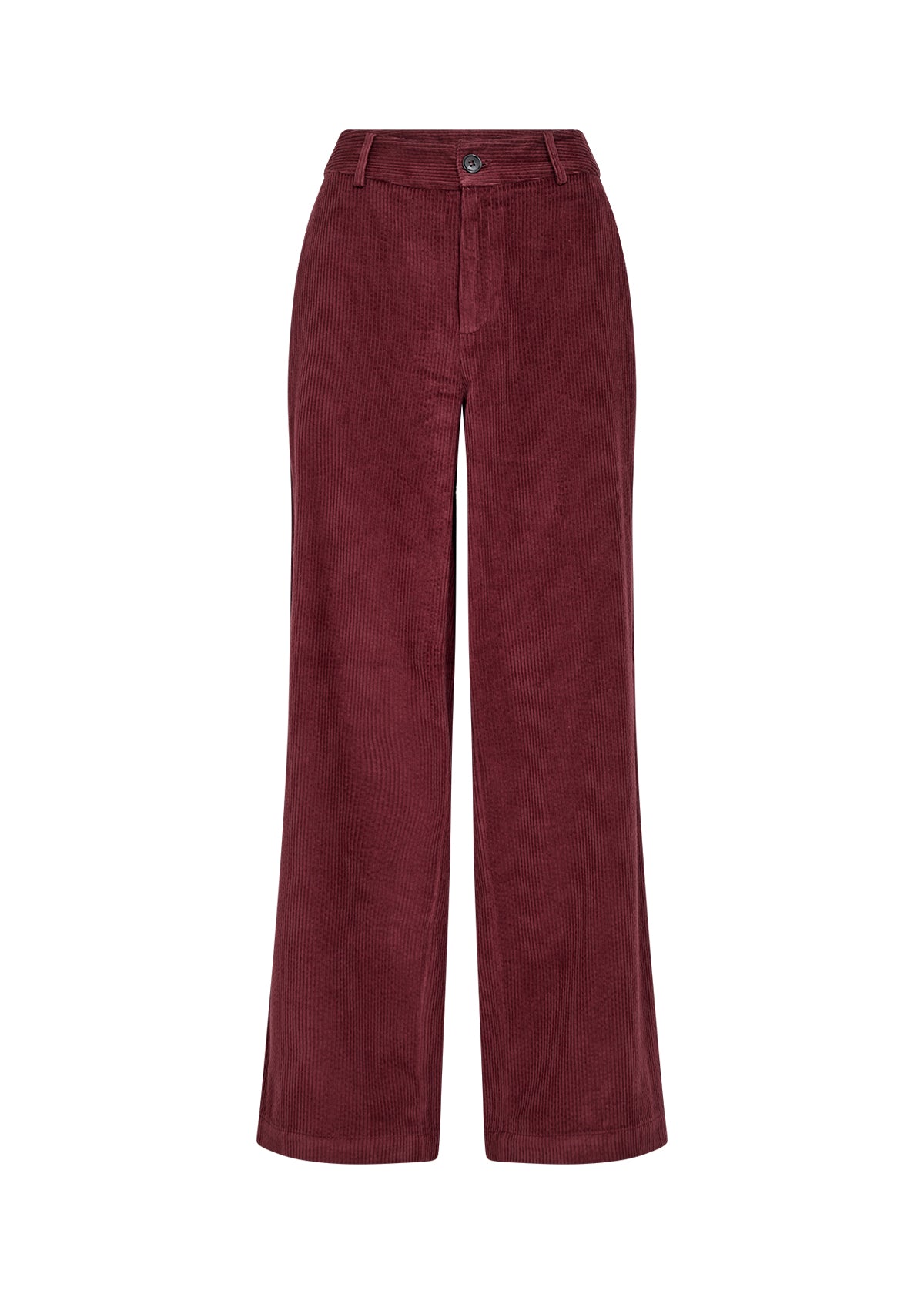 Bindi 19-C Dark Red Corduroy Trousers - 41368