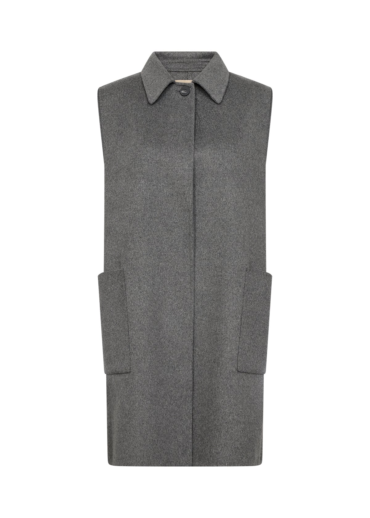 Vienna 2 Dark Earth Long Gilet - 41425