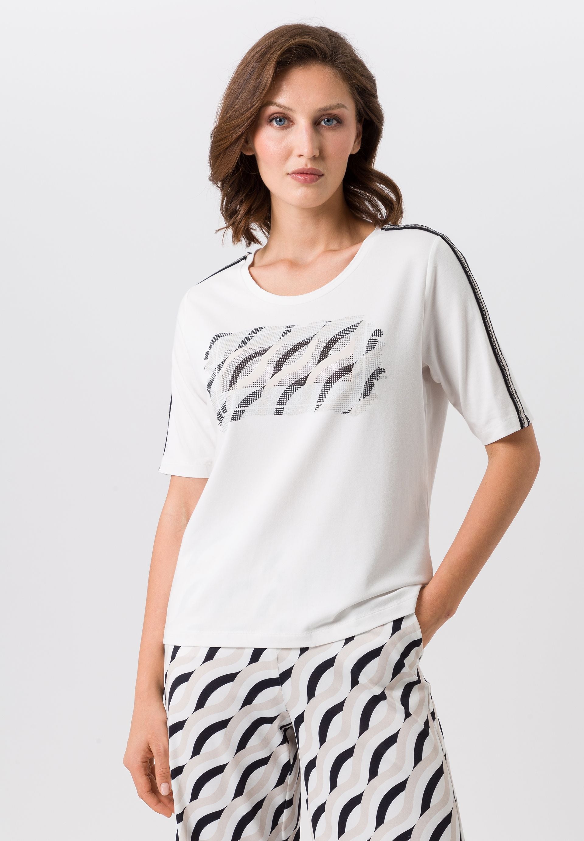 Front Print Top - 415450