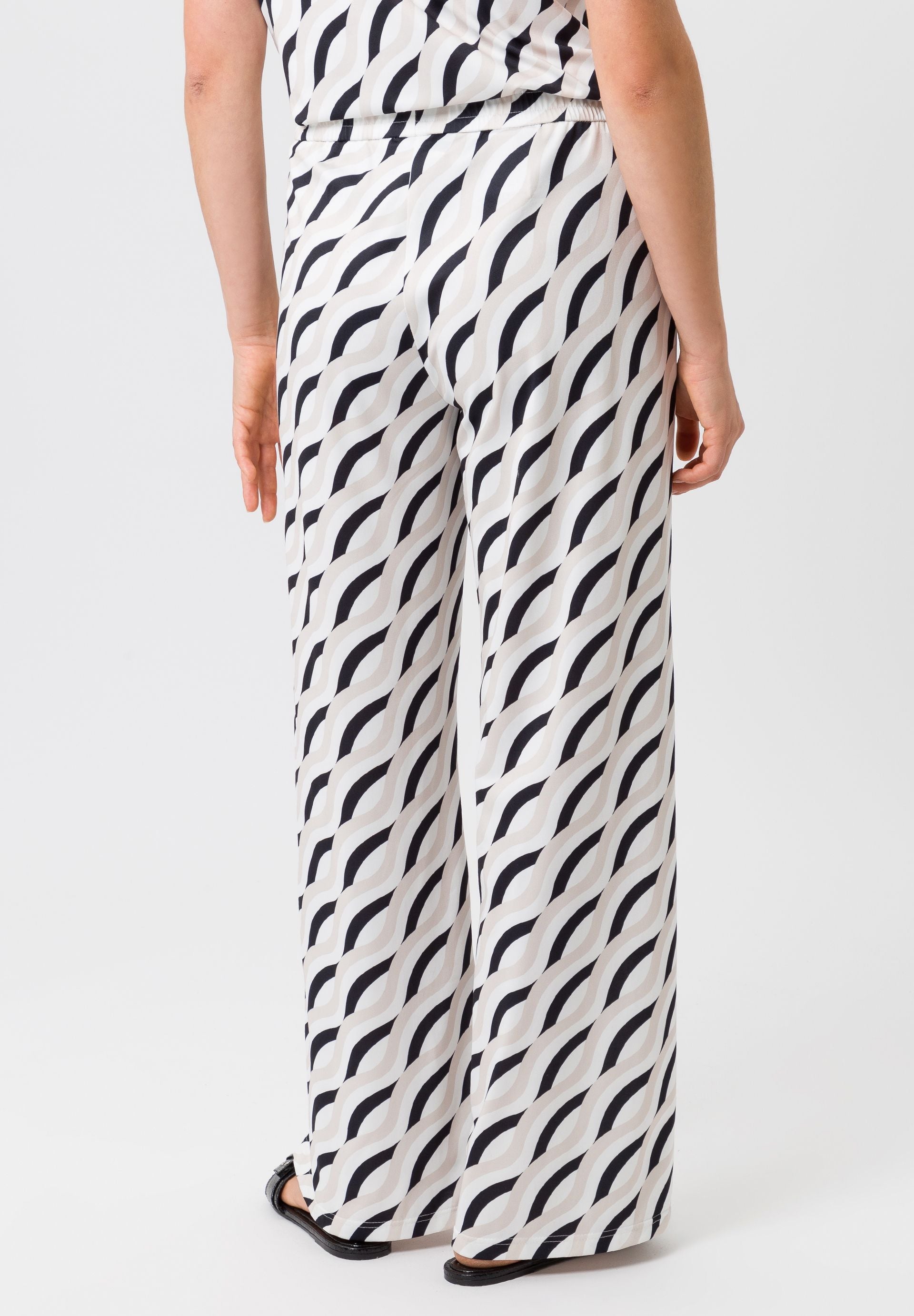 Pull On Print Trousers - 415602