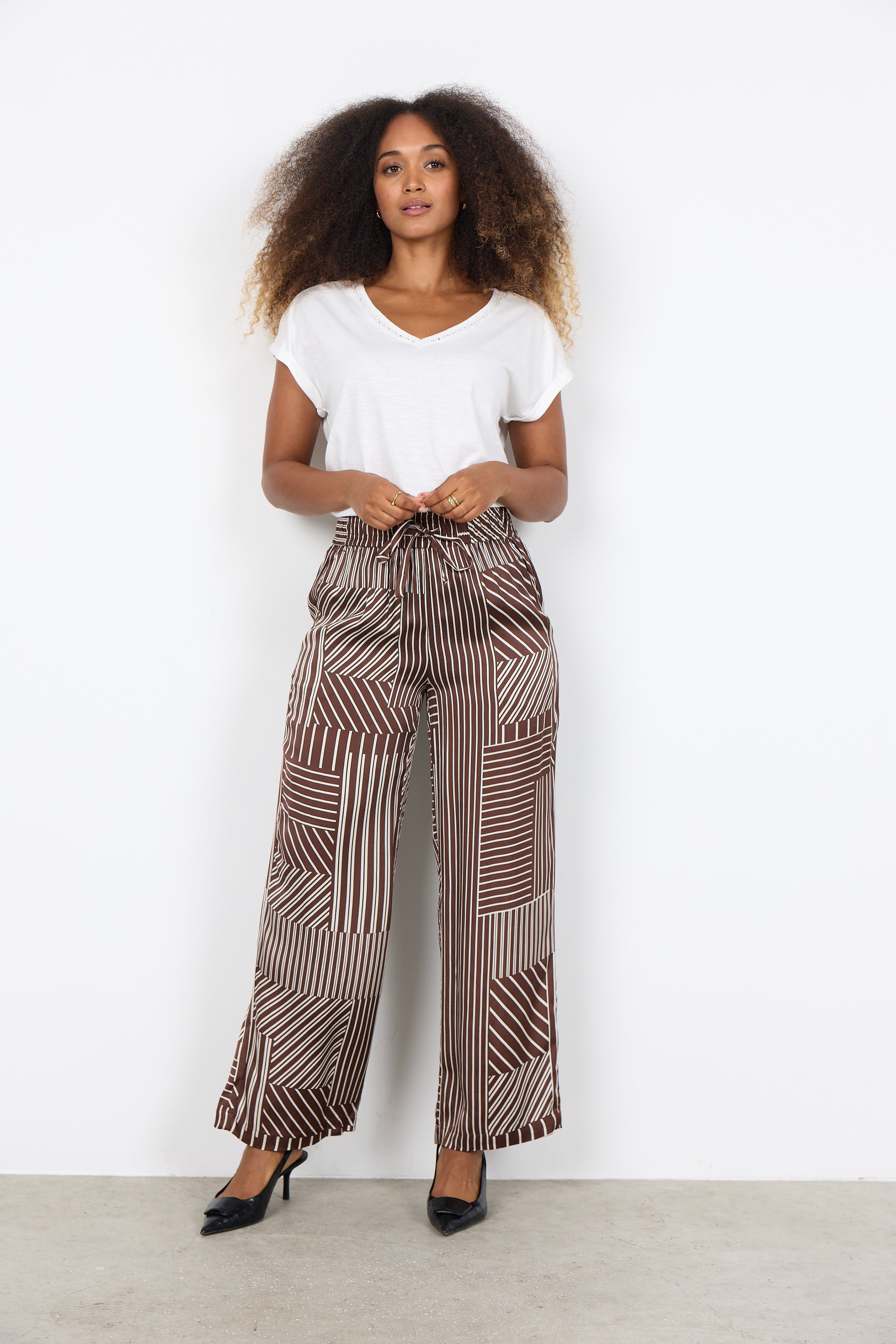 Catarina 3-B Rocky Road Stripe Pants - 41638