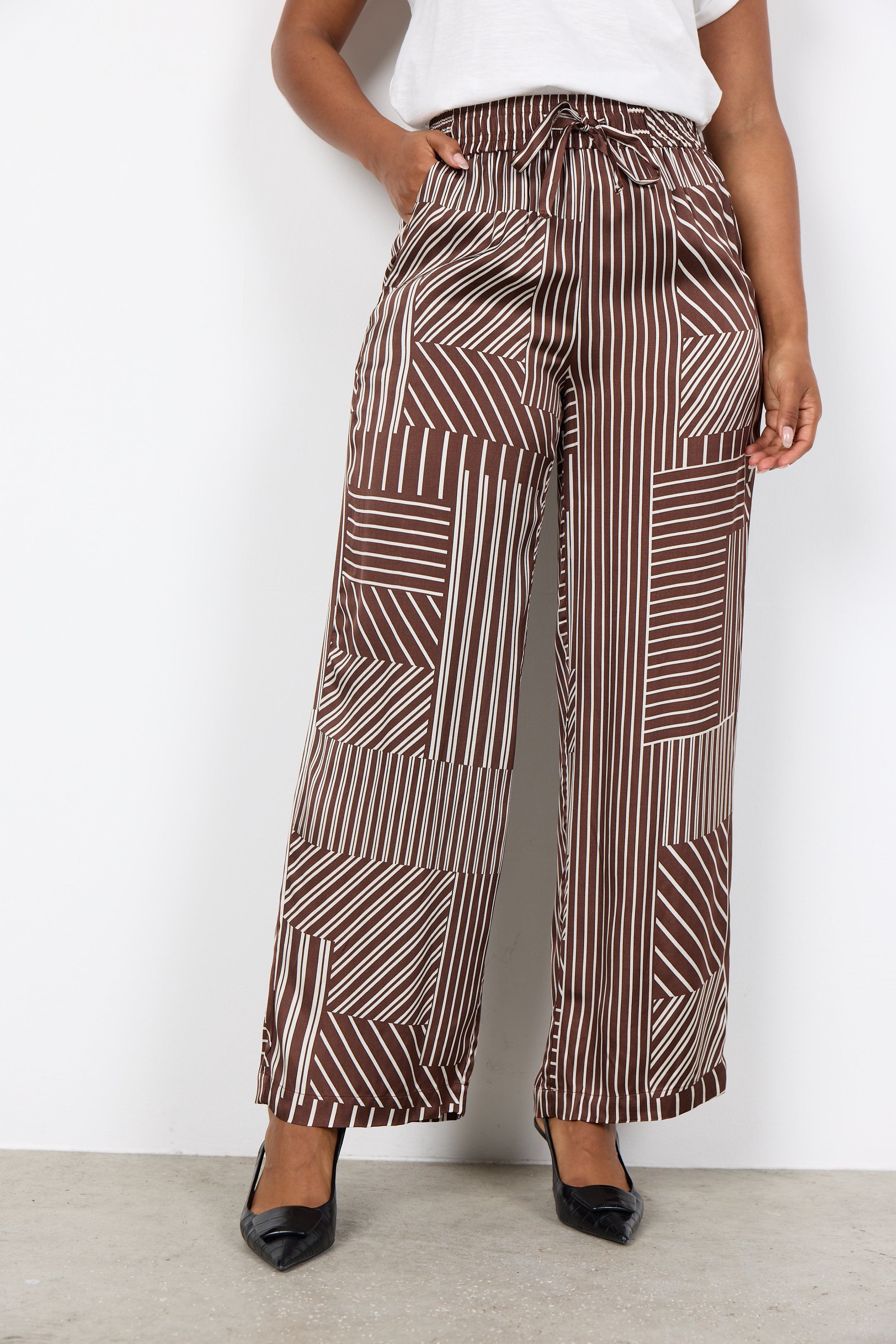 Catarina 3-B Rocky Road Stripe Pants - 41638