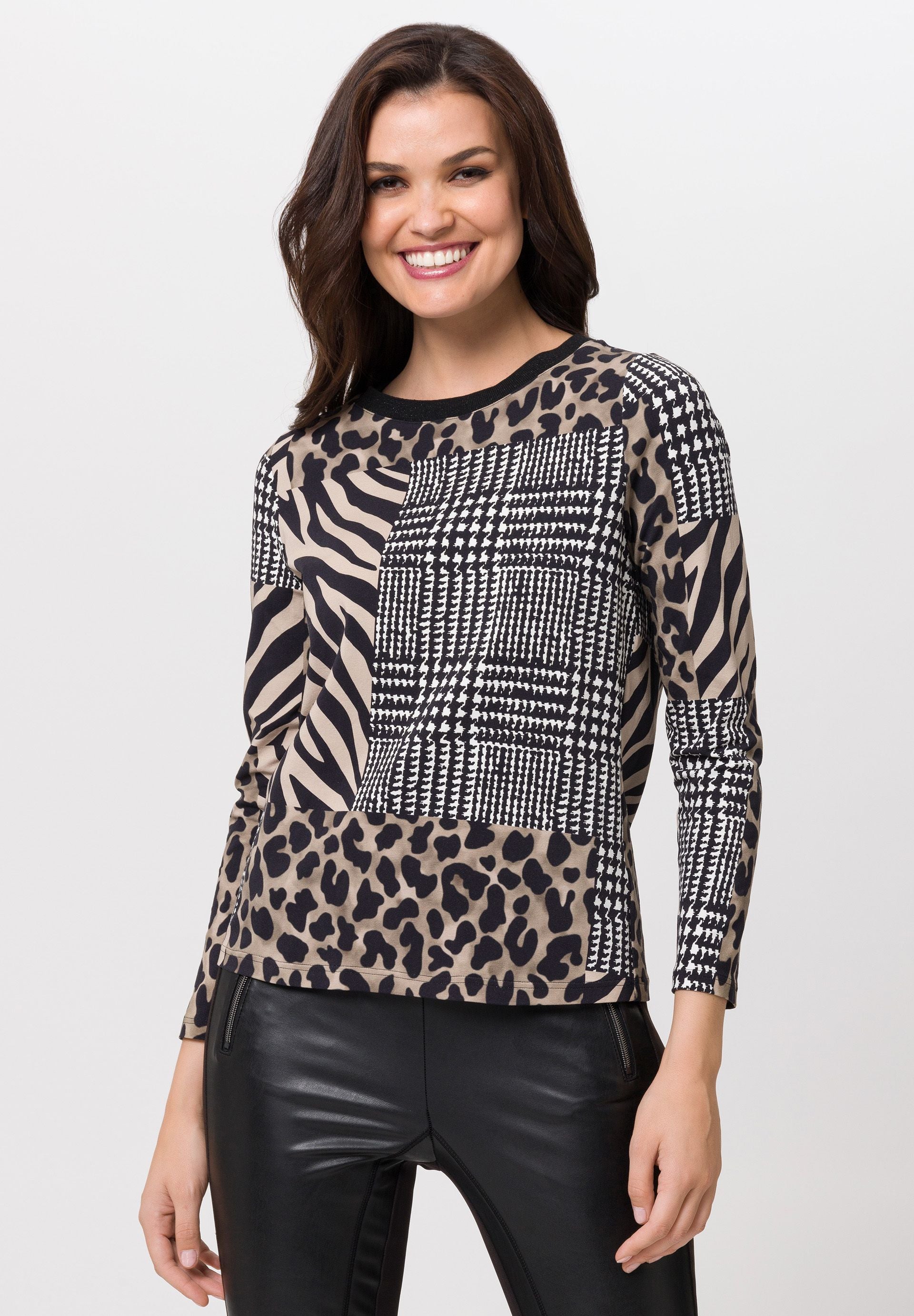 Mixed Print Top - 423410