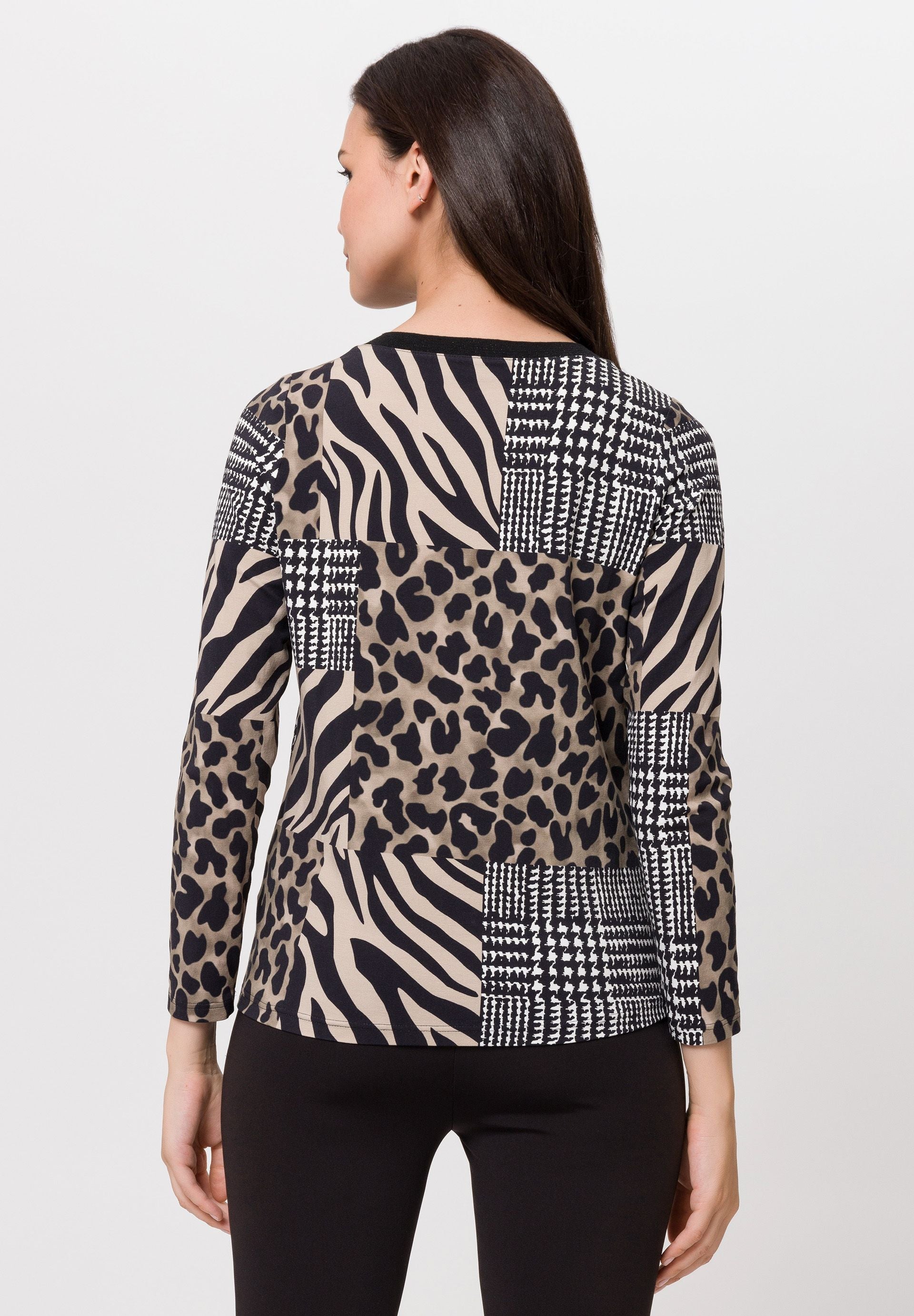 Mixed Print Top - 423410