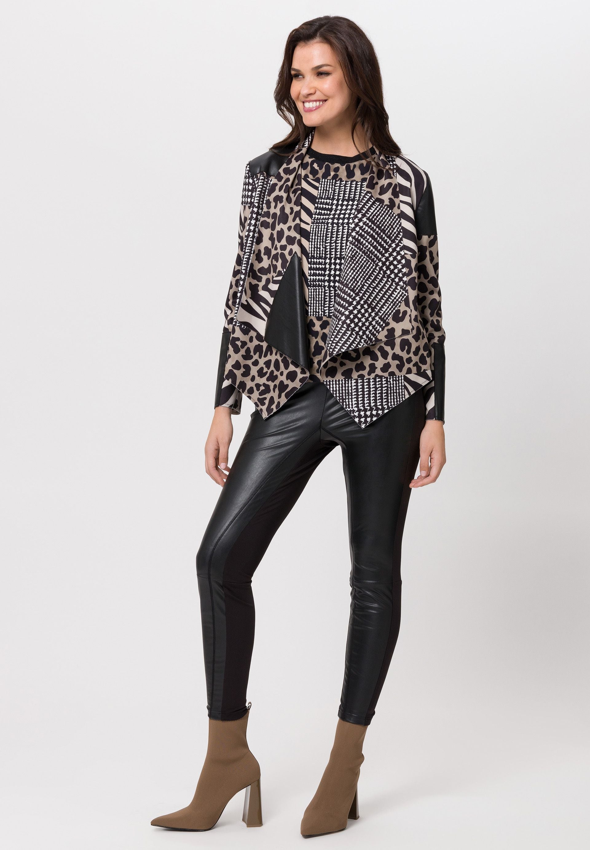 Mixed Print Top - 423410