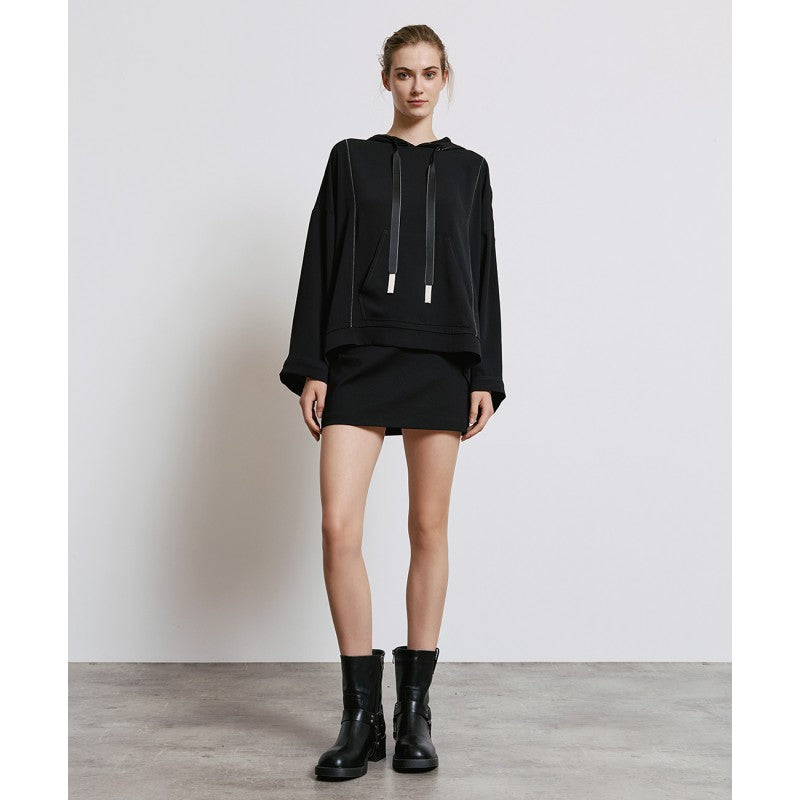 Hooded Drawstring Top - 44 2003 163
