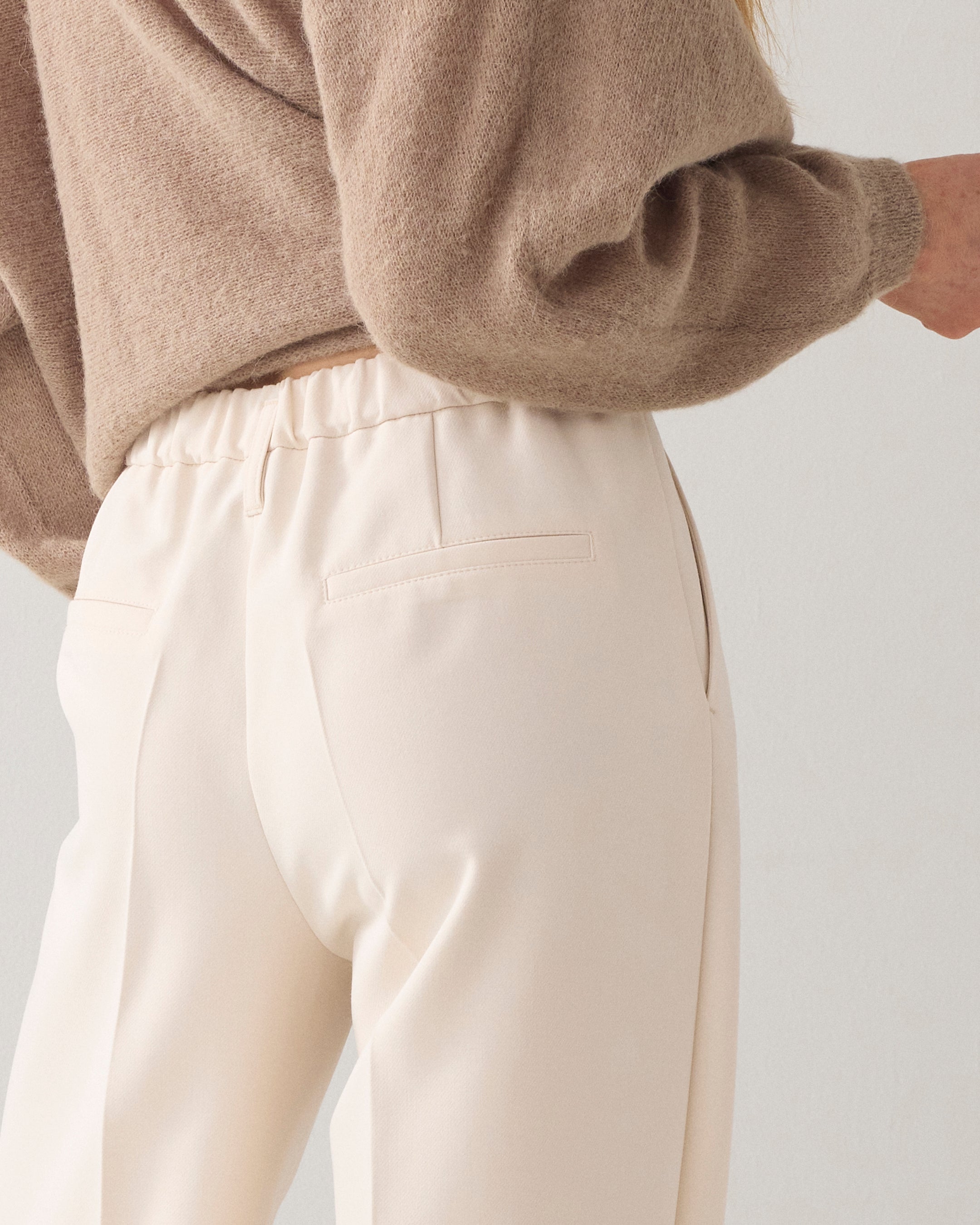 Ivory Trousers - 4S2369