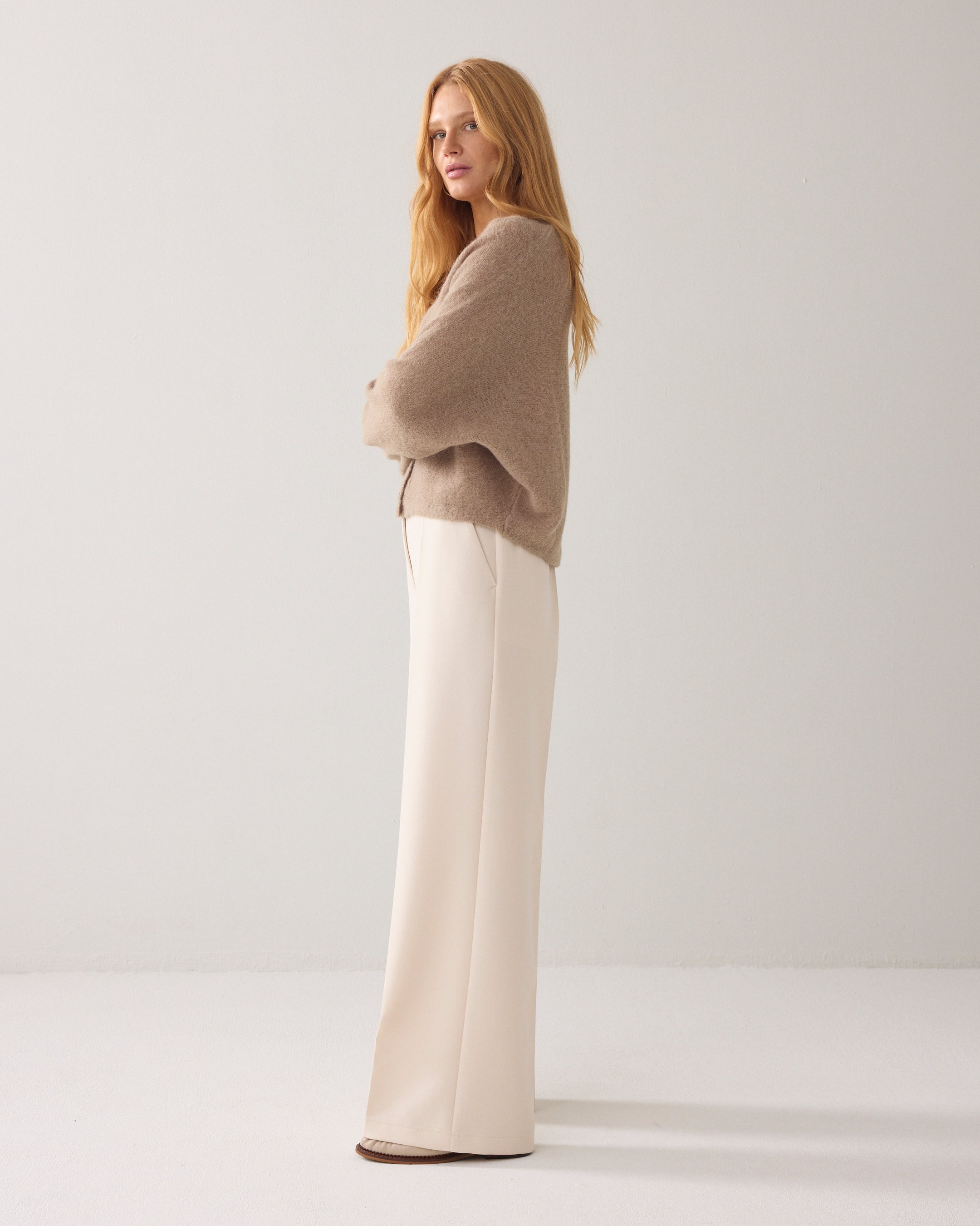 Ivory Trousers - 4S2369