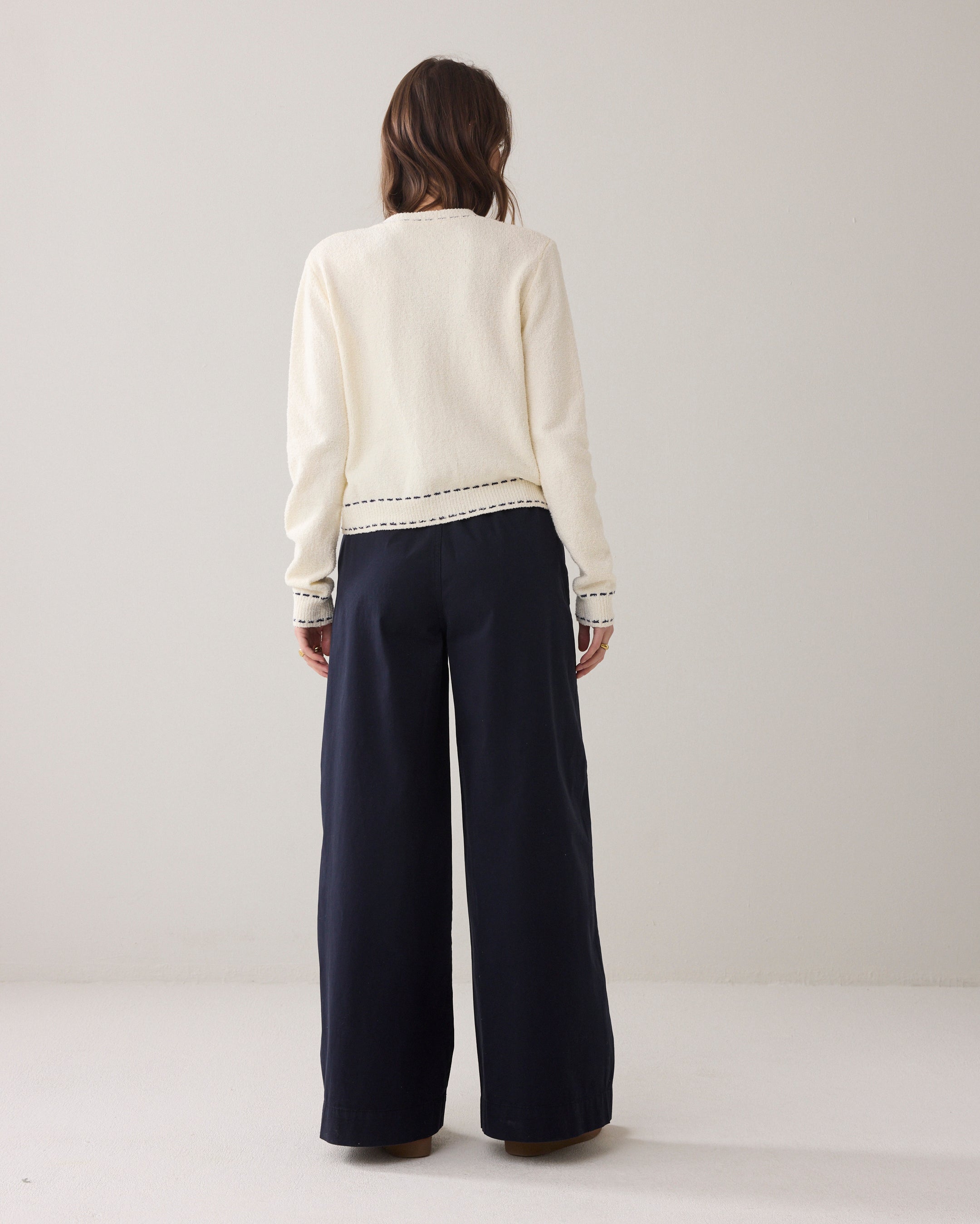 Midnight Blue Palazzo Pants - 4S2909