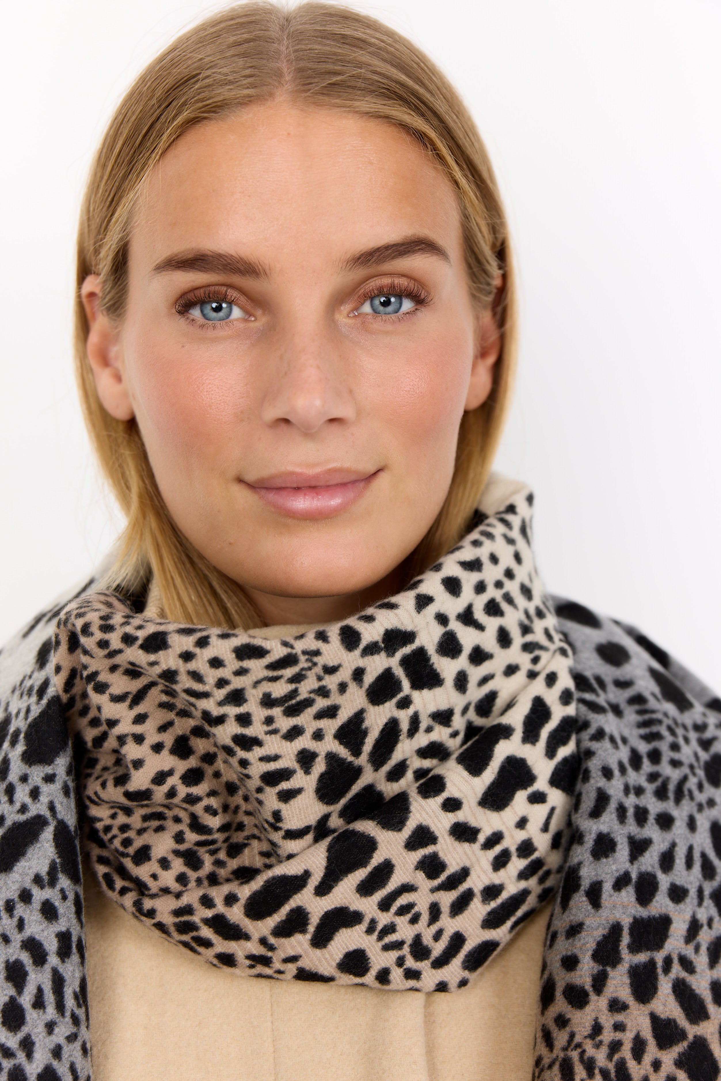 Voisa 1 Black Combi Scarf - 51438