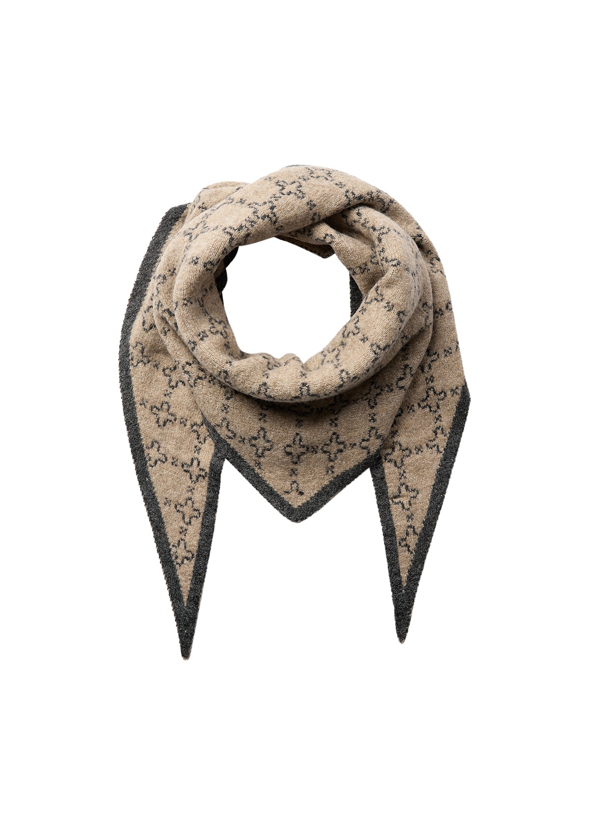 Golly 1 Camel Melange Scarf - 51520
