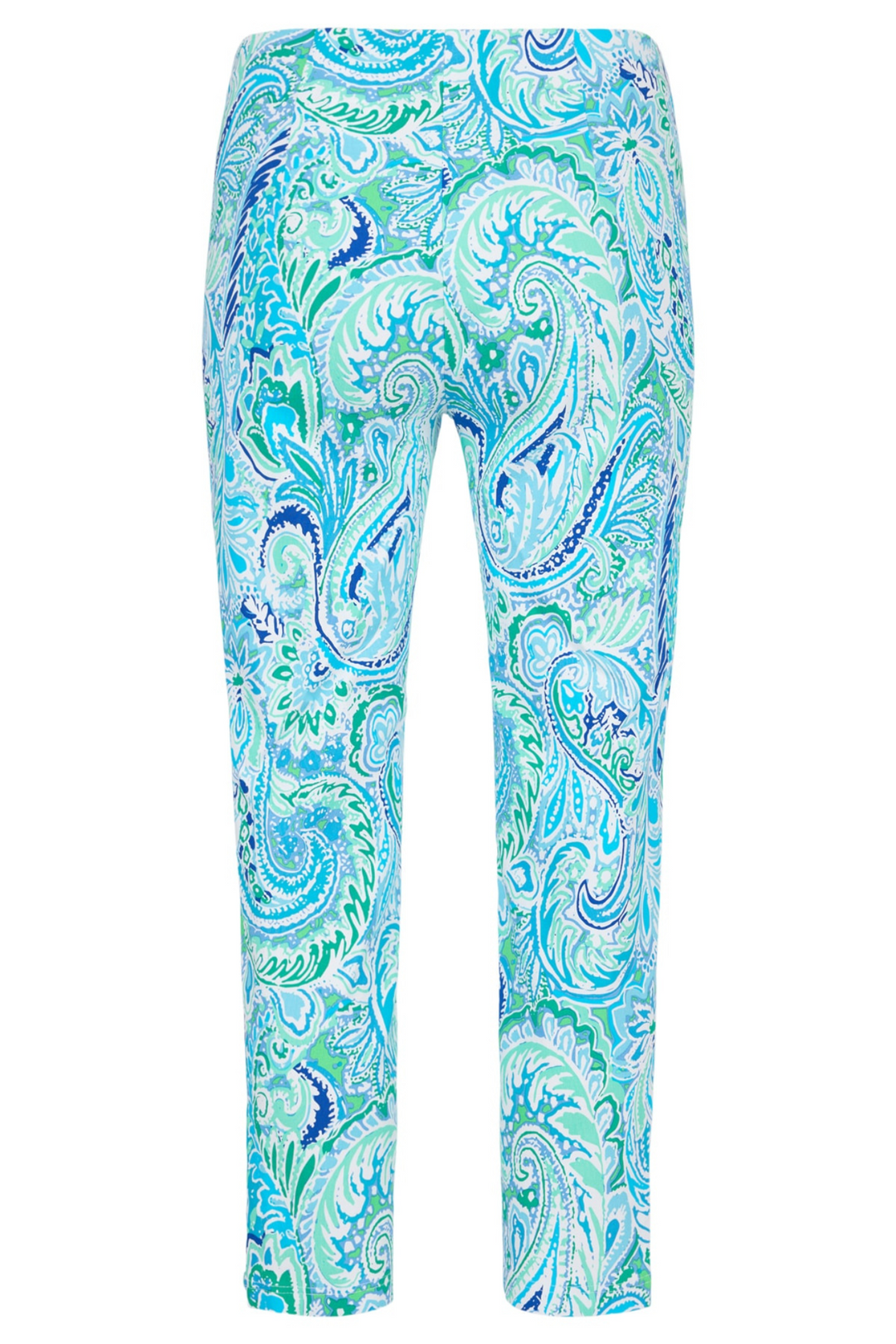 Blue Paisley Lena Crops - 52550