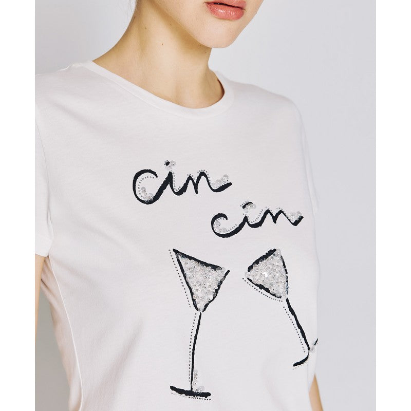 Off White T-Shirt - 53-2105