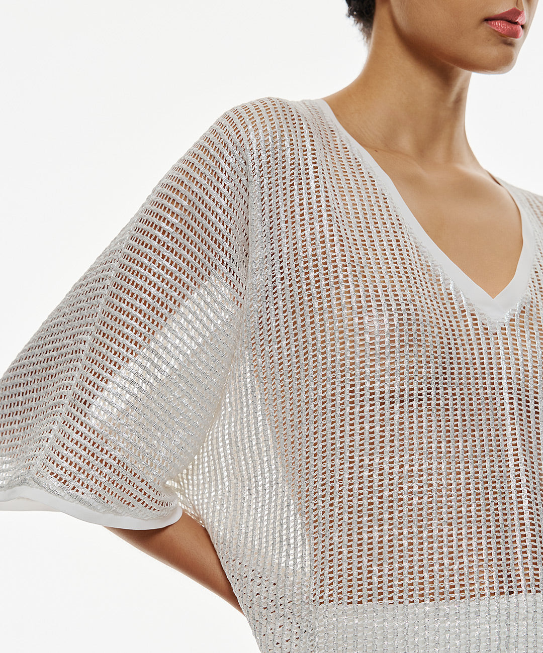 Silver Blouse - 53-2177