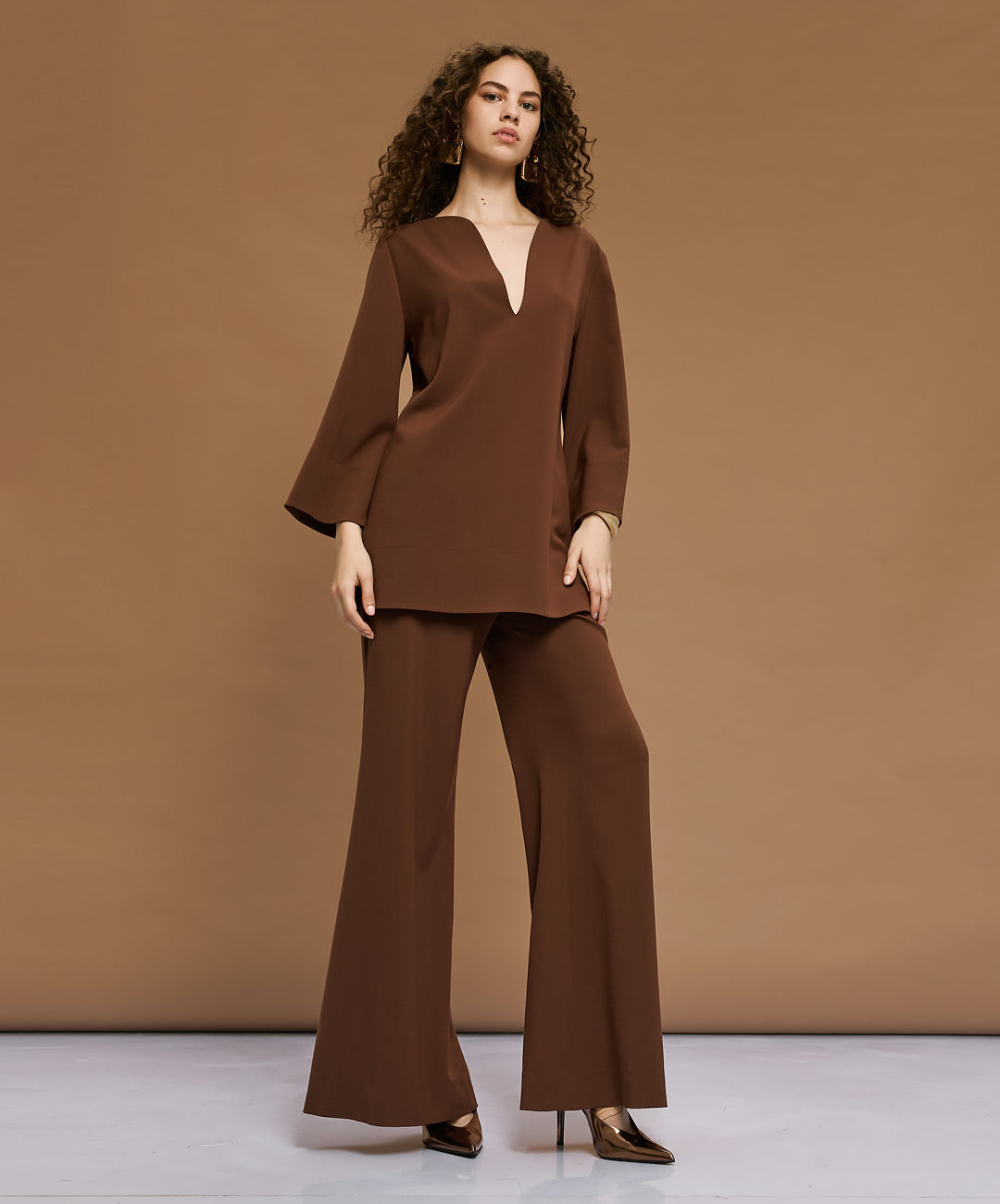 Chocolate Blouse - 54-2072